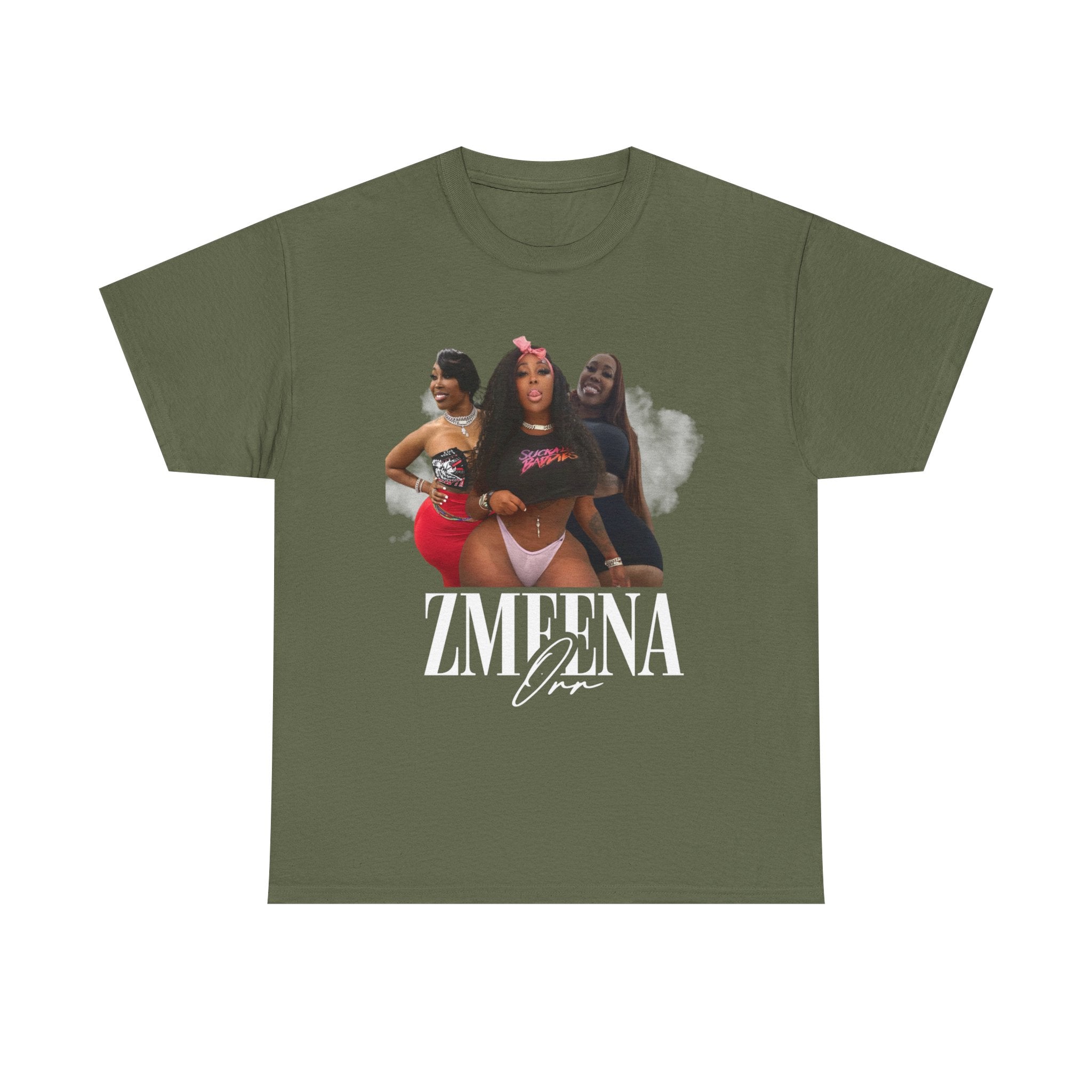 Zmeena Club Tee — Sexy Pinup Collage Graphic T-Shirt