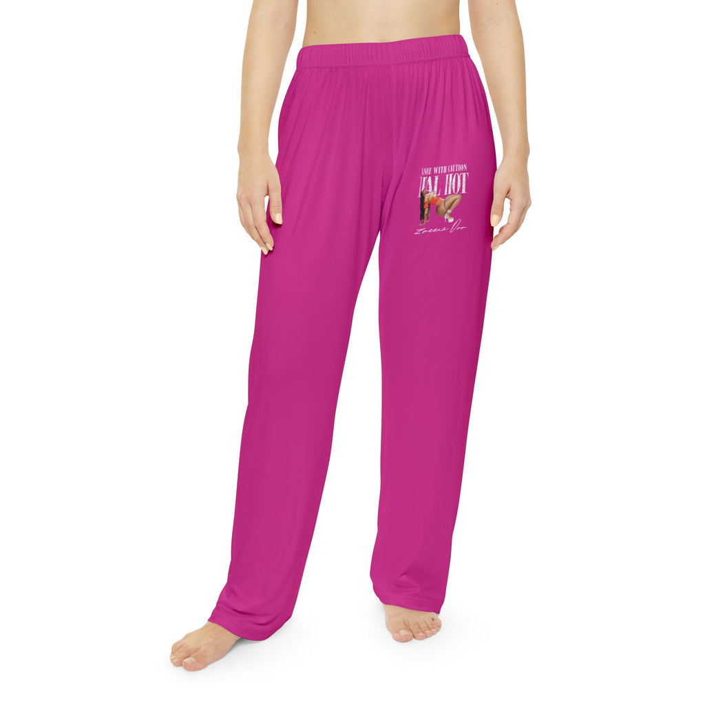 Women's Pajama Pants - 'Real Love' Floral Lounge Sleepwear