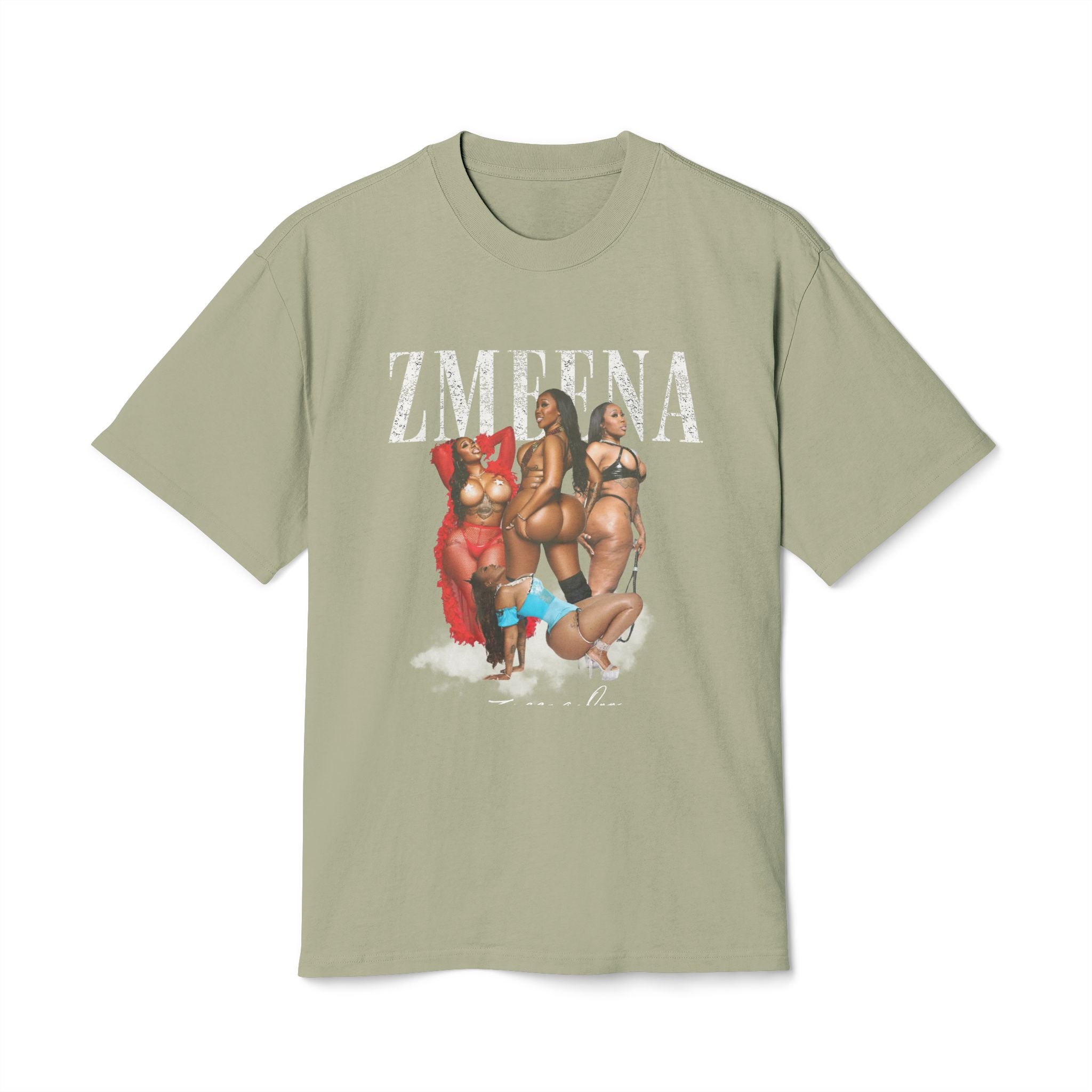 Graphic Tee — ZMEENA Pinup Art T-Shirt