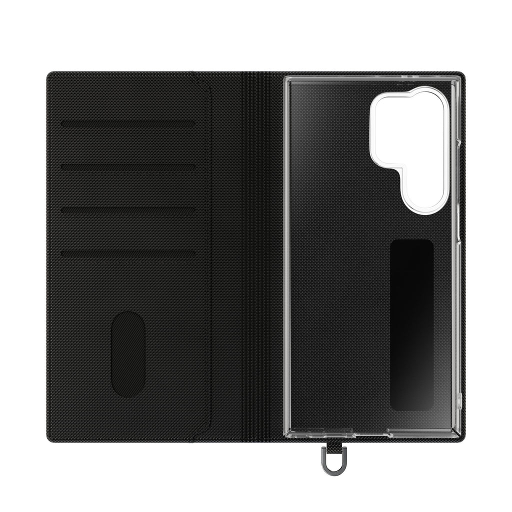 Black Personalized Flip Phone Case – "Super Wet" Graphic & Name (Tamena)