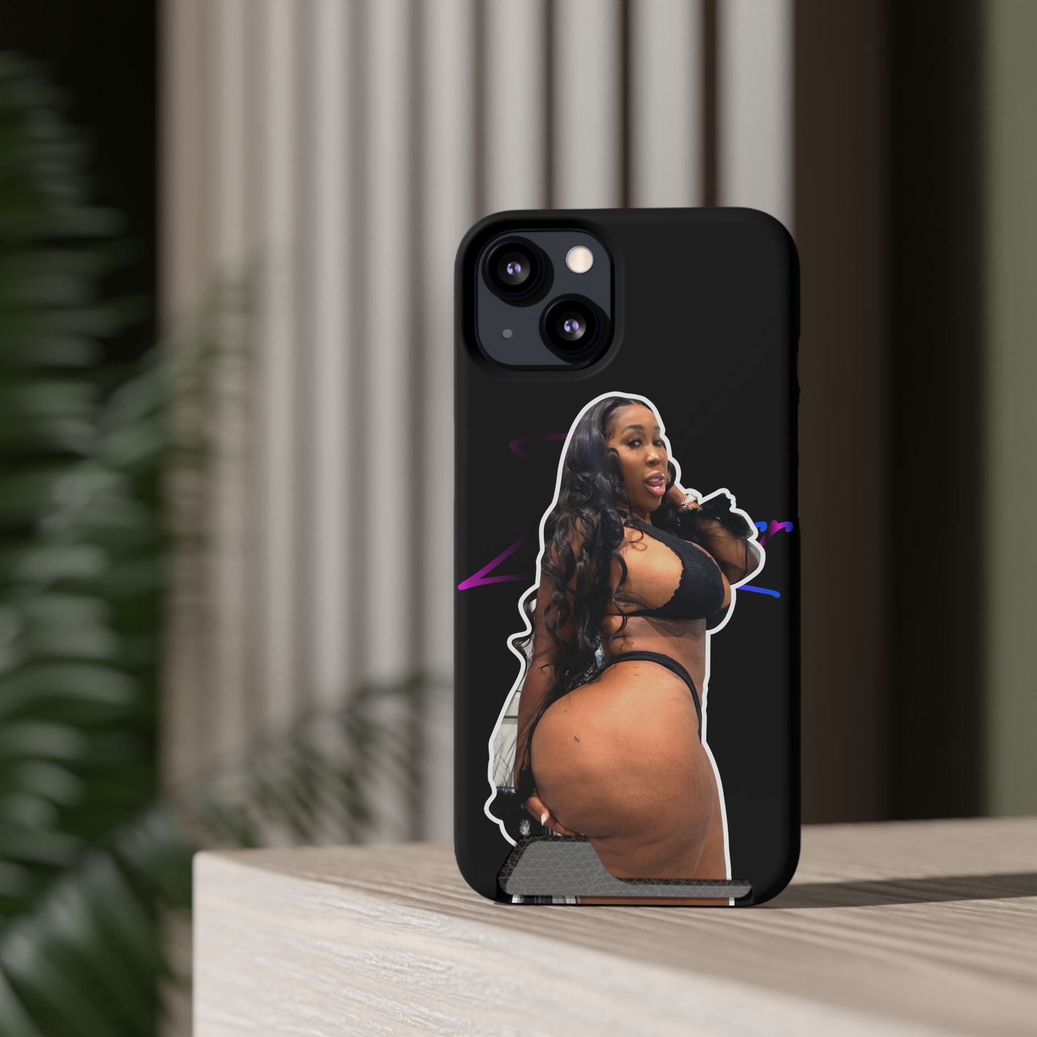 ZMEENAORR Phone Case X  With Card Holder