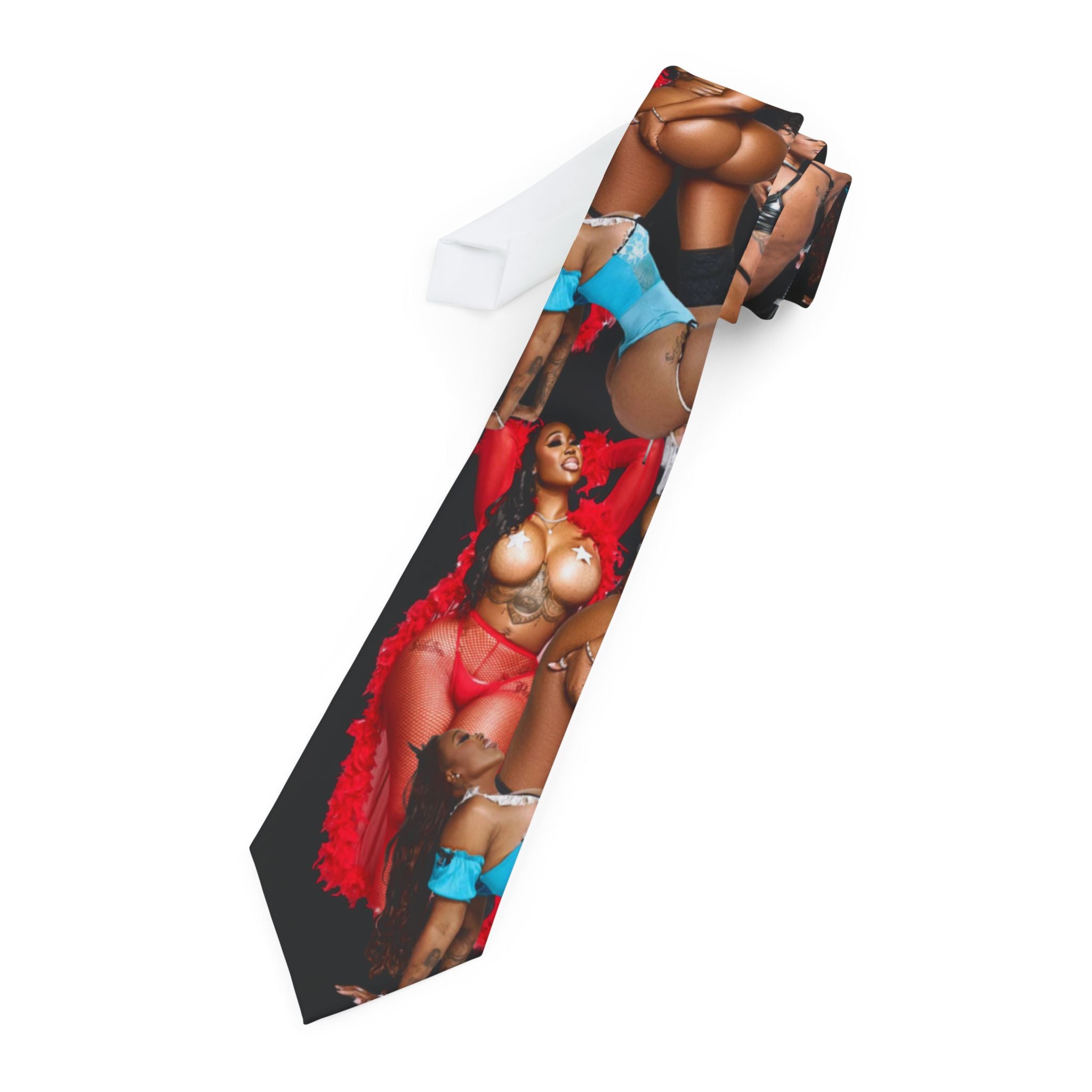 Necktie - Bold Pinup Lingerie Pattern Tie