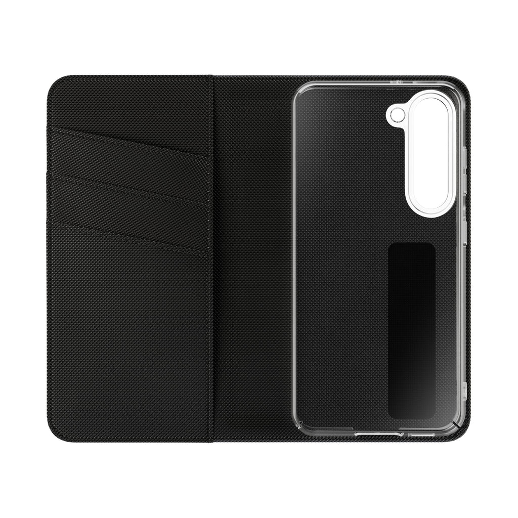 Black Personalized Flip Phone Case – "Super Wet" Graphic & Name (Tamena)