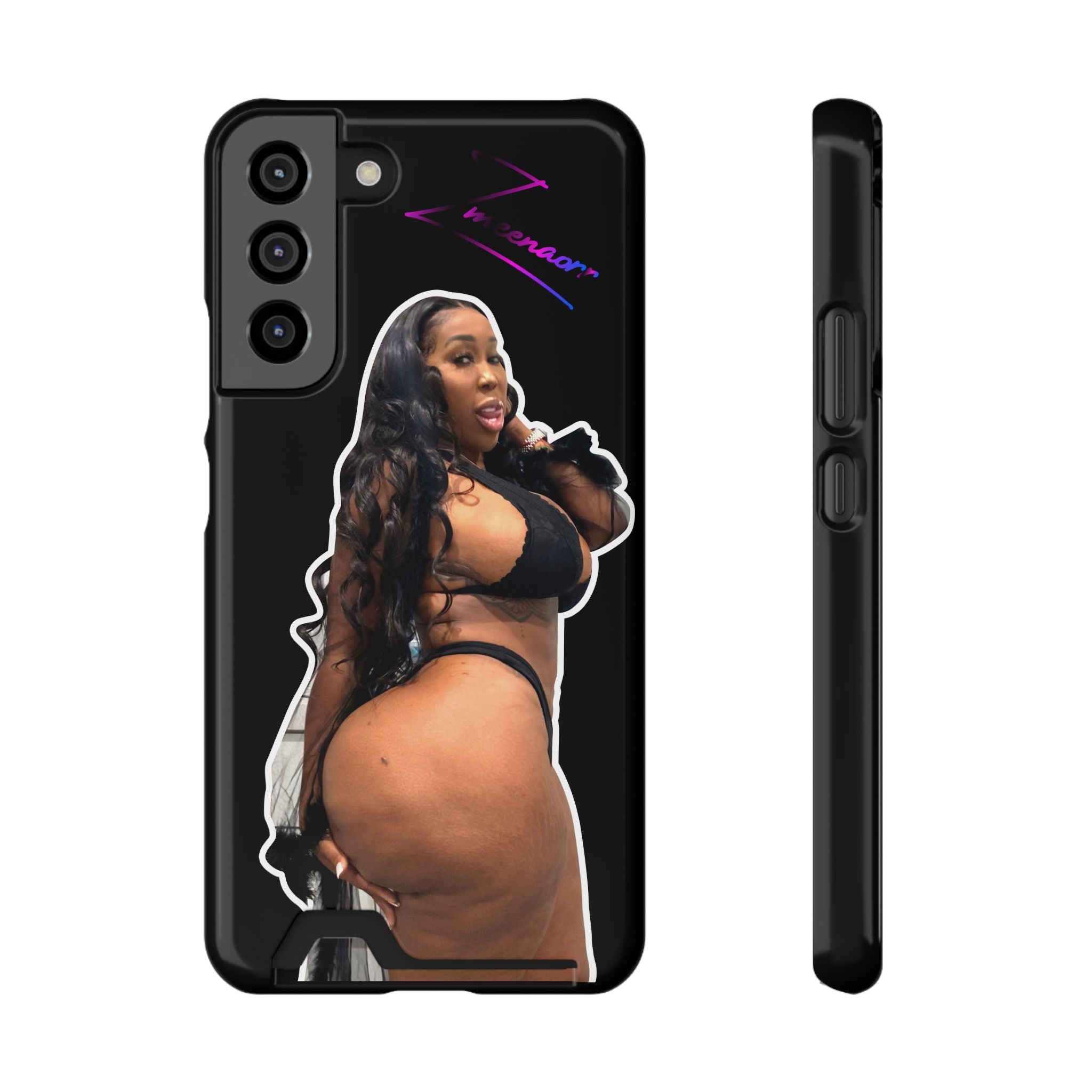 ZMEENAORR Phone Case X  With Card Holder