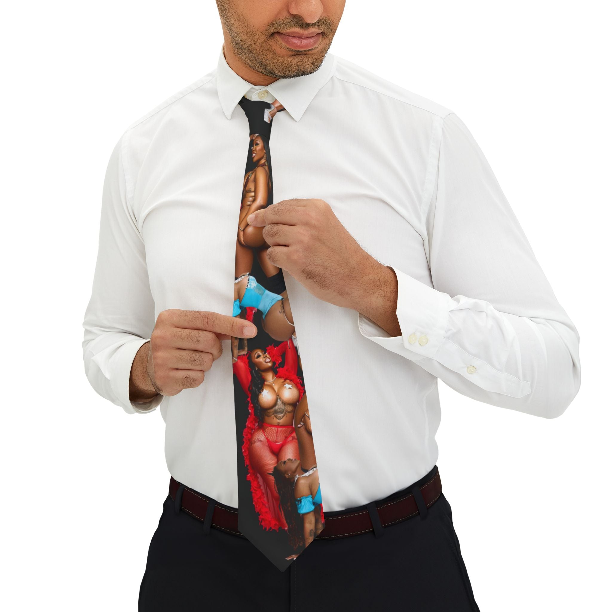 Necktie - Bold Pinup Lingerie Pattern Tie