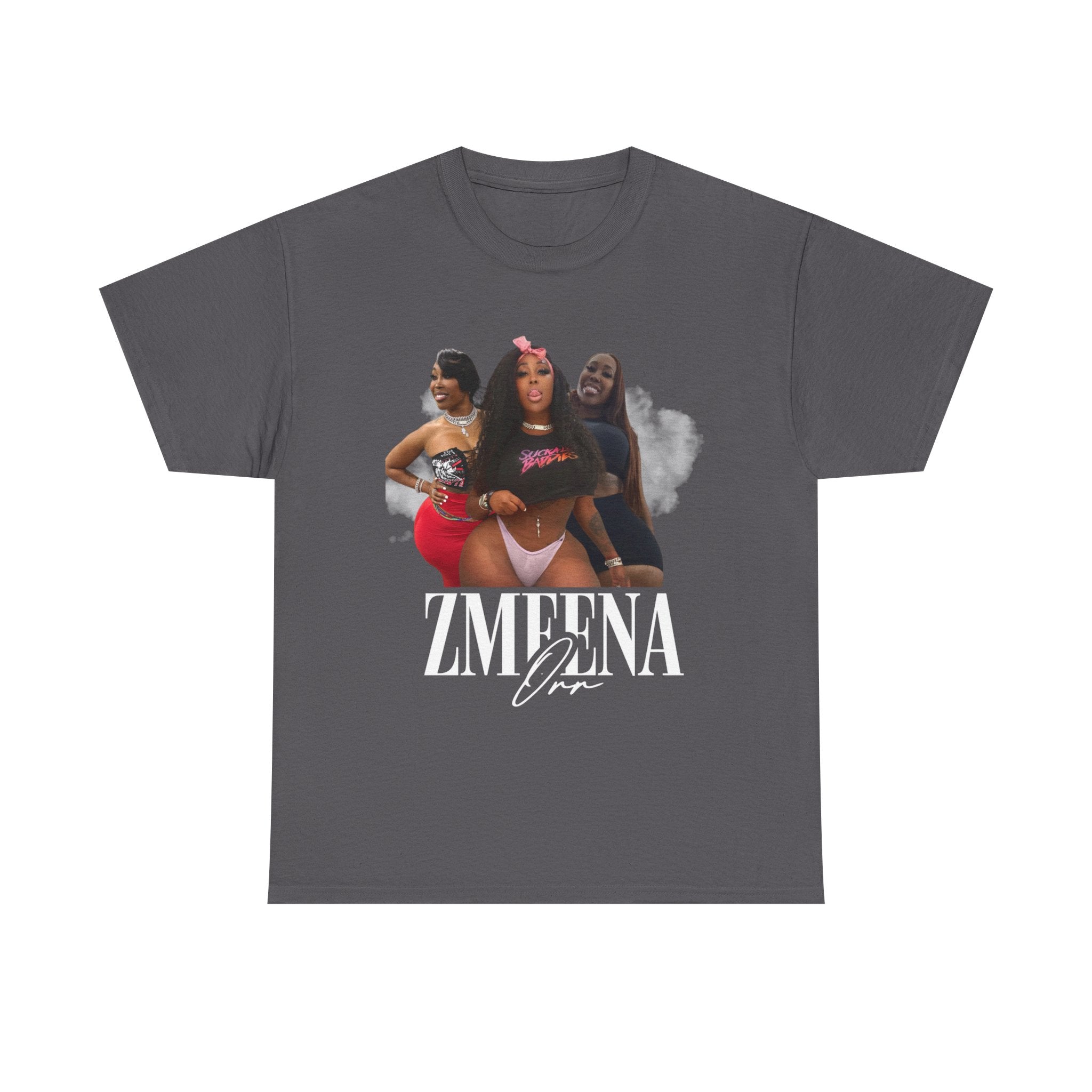 Zmeena Club Tee — Sexy Pinup Collage Graphic T-Shirt