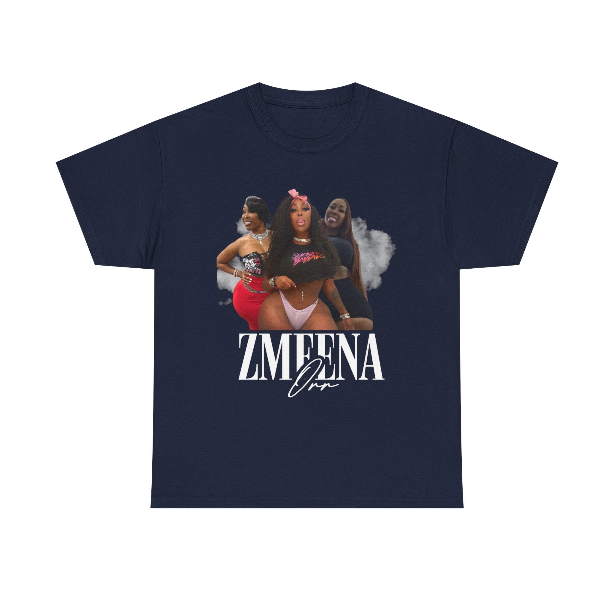 Zmeena Club Tee — Sexy Pinup Collage Graphic T-Shirt
