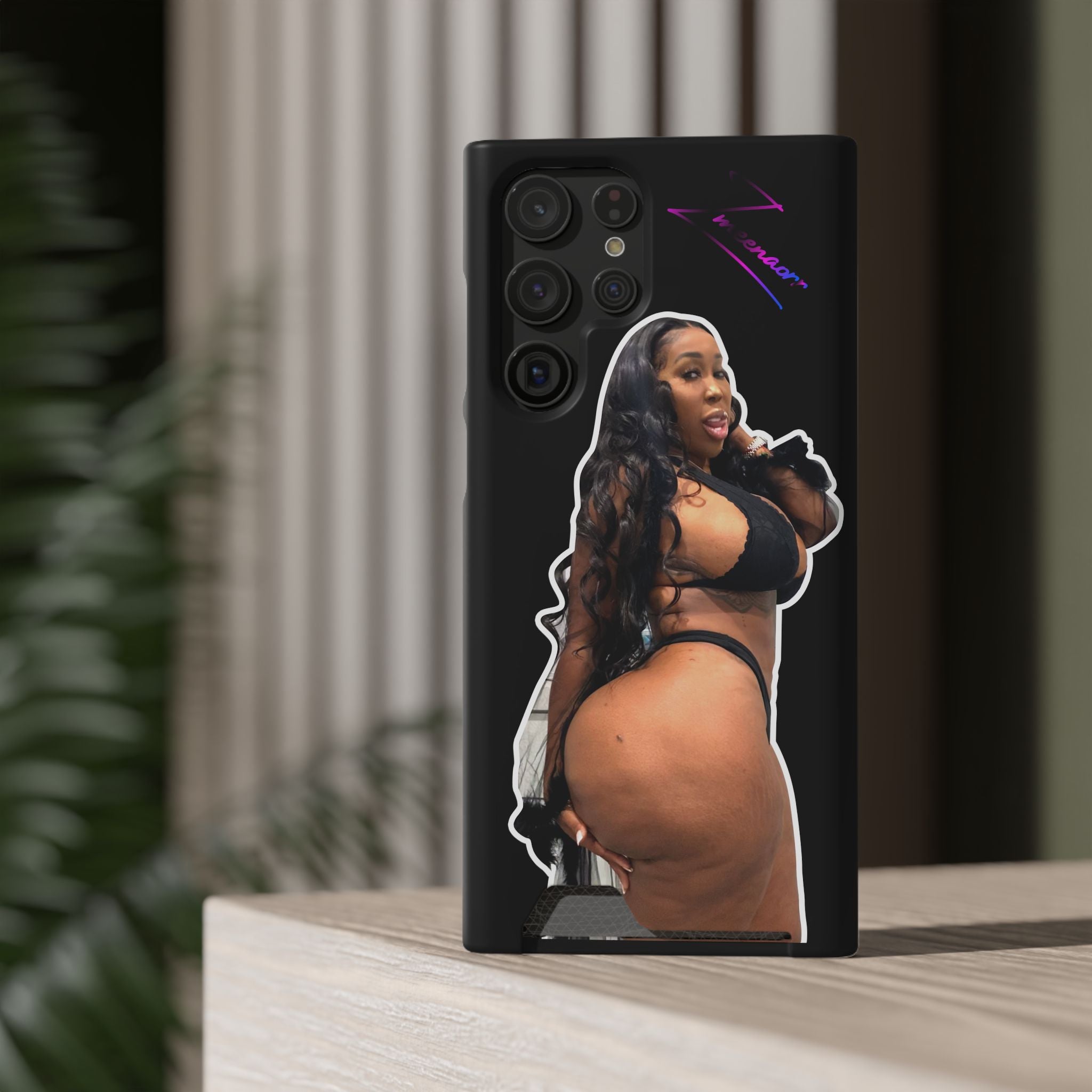 ZMEENAORR Phone Case X  With Card Holder