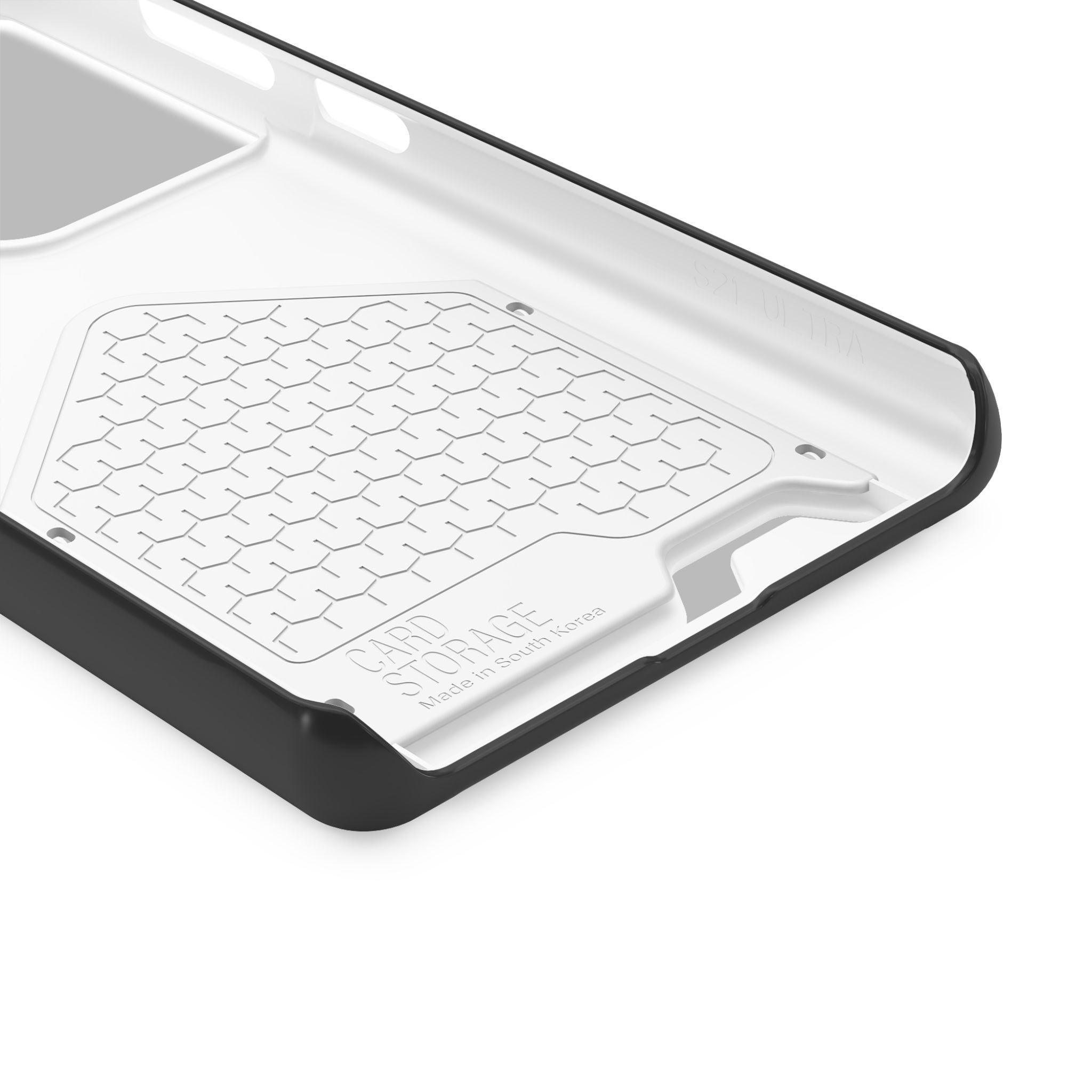 Phone Case with Card Holder — 'Super Wet' Pinup Crew Graphic
