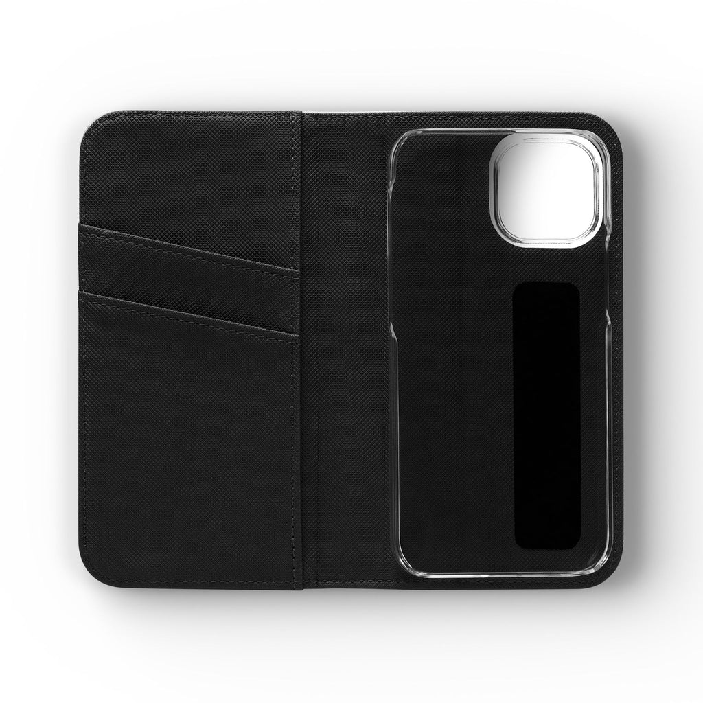 Black Personalized Flip Phone Case – "Super Wet" Graphic & Name (Tamena)