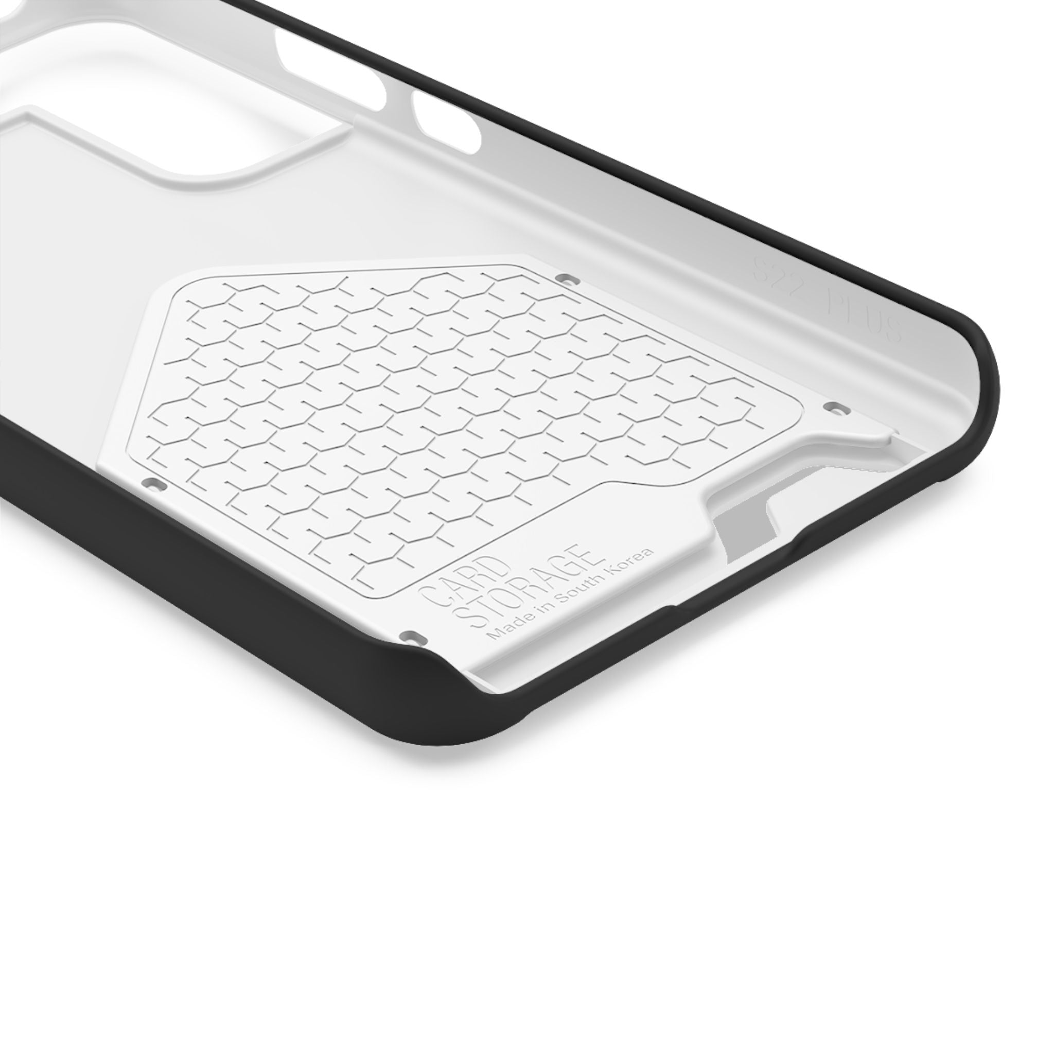 Phone Case with Card Holder — 'Super Wet' Pinup Crew Graphic