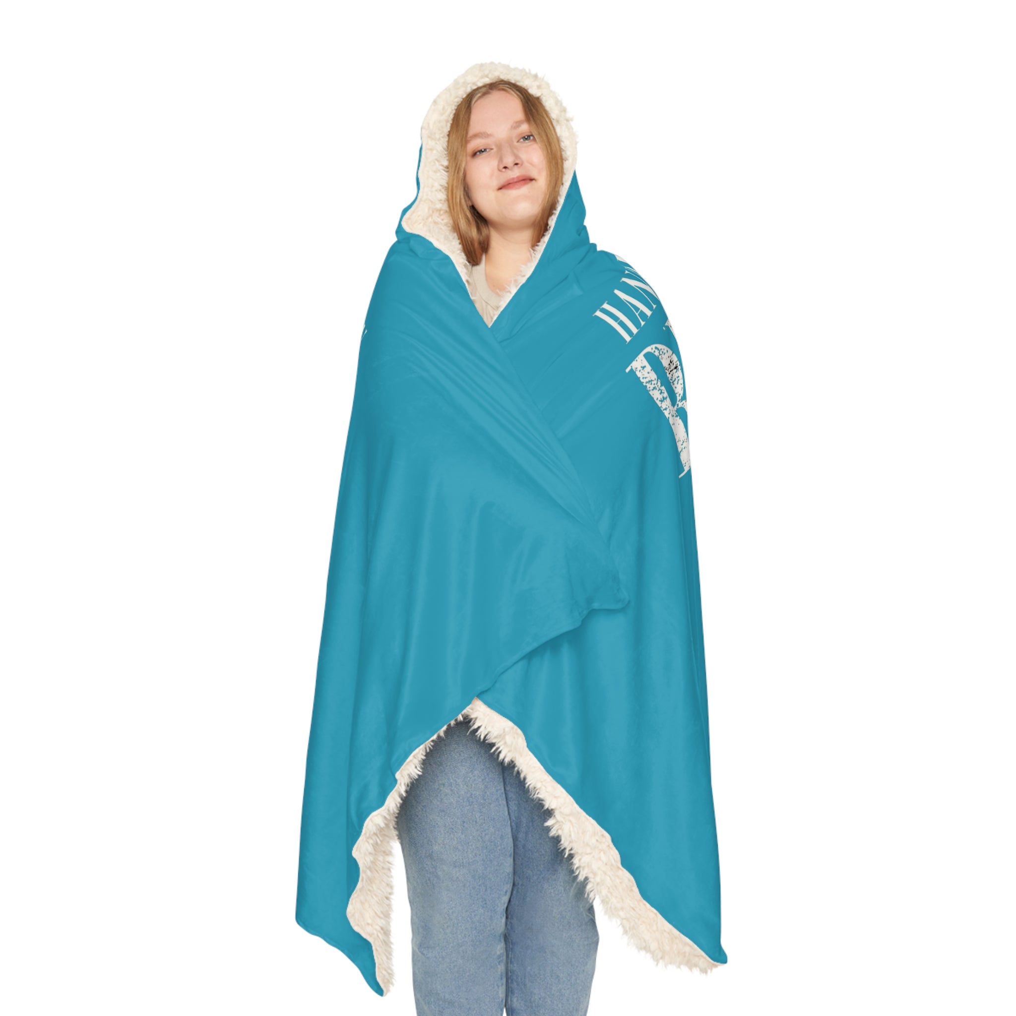 Handle With Caution "Real Hot" Hooded Snuggle Blanket
