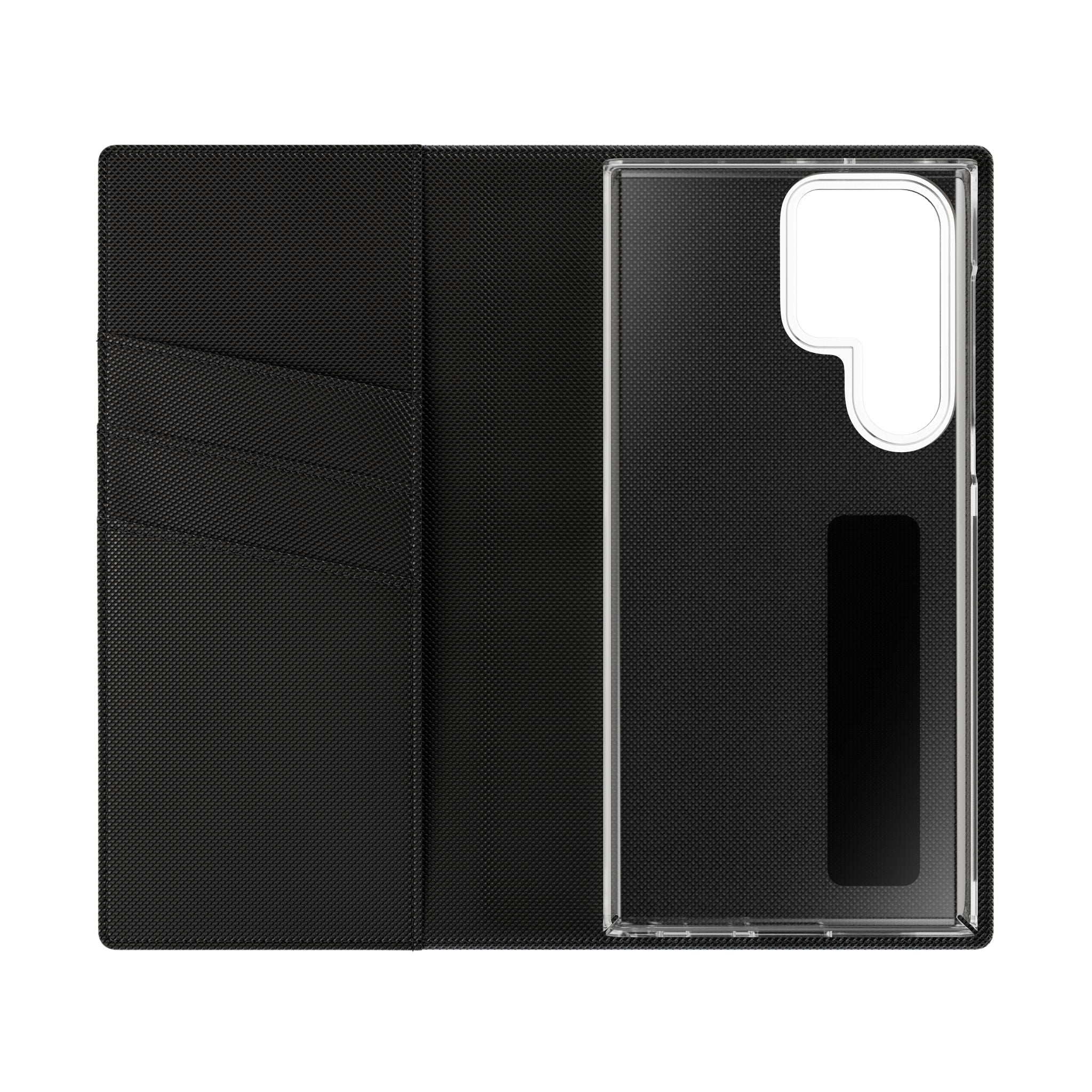 Black Personalized Flip Phone Case – "Super Wet" Graphic & Name (Tamena)