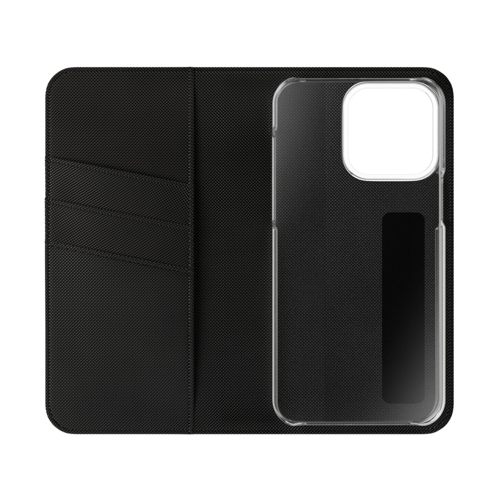 Black Personalized Flip Phone Case – "Super Wet" Graphic & Name (Tamena)