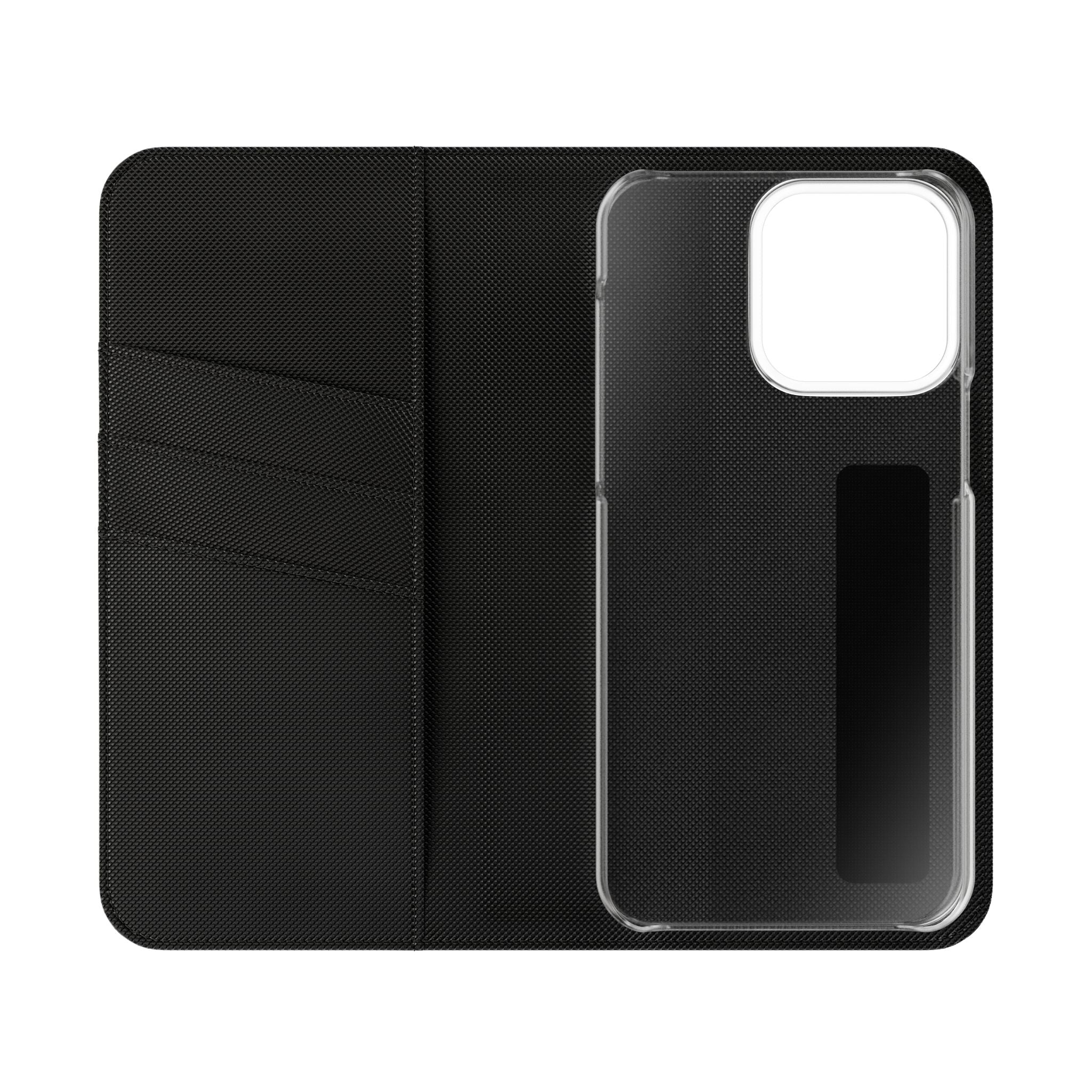 Black Personalized Flip Phone Case – "Super Wet" Graphic & Name (Tamena)