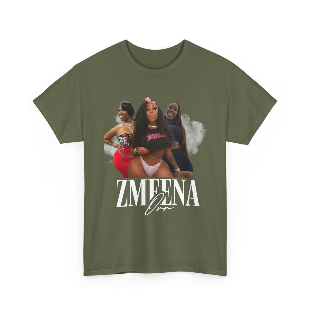 Zmeena Club Tee — Sexy Pinup Collage Graphic T-Shirt