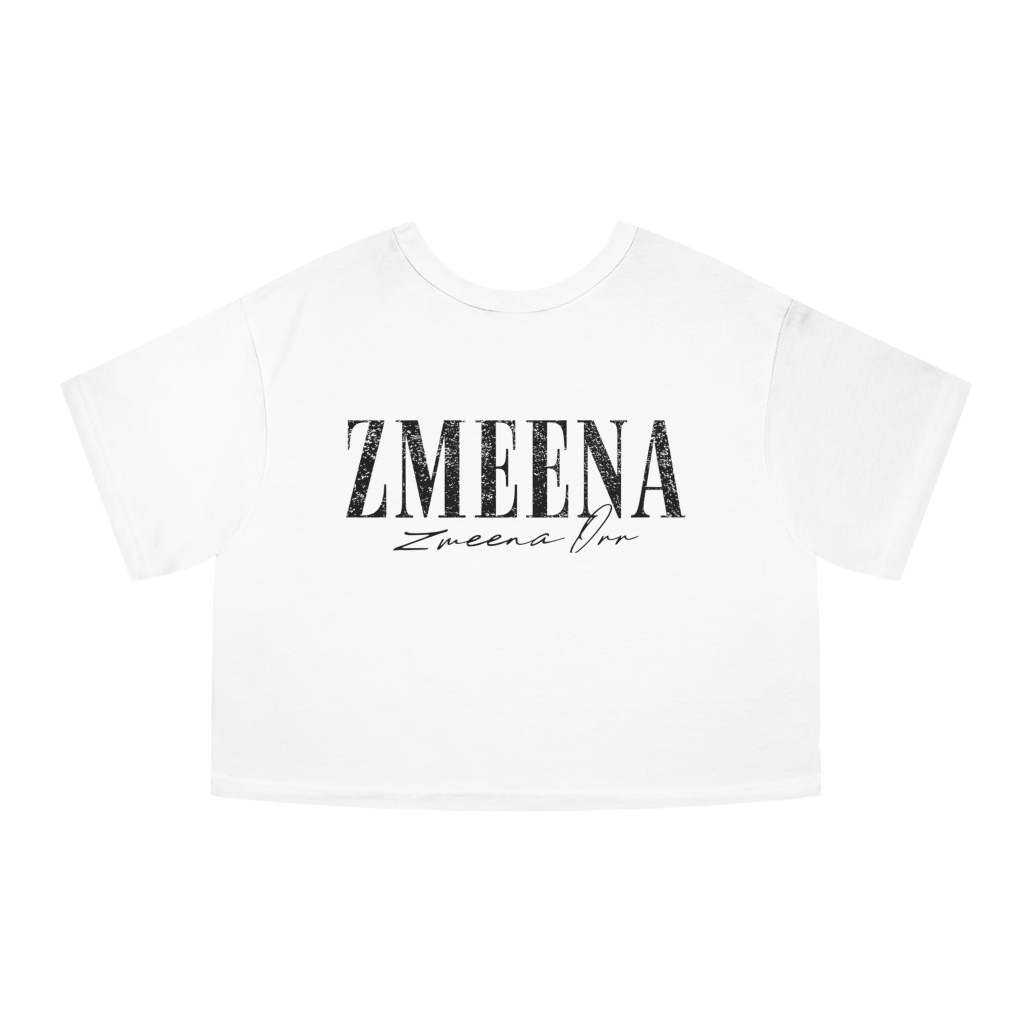 Cropped T-Shirt — '2WEETNAZ' Pin-Up Girls Graphic Crop Tee