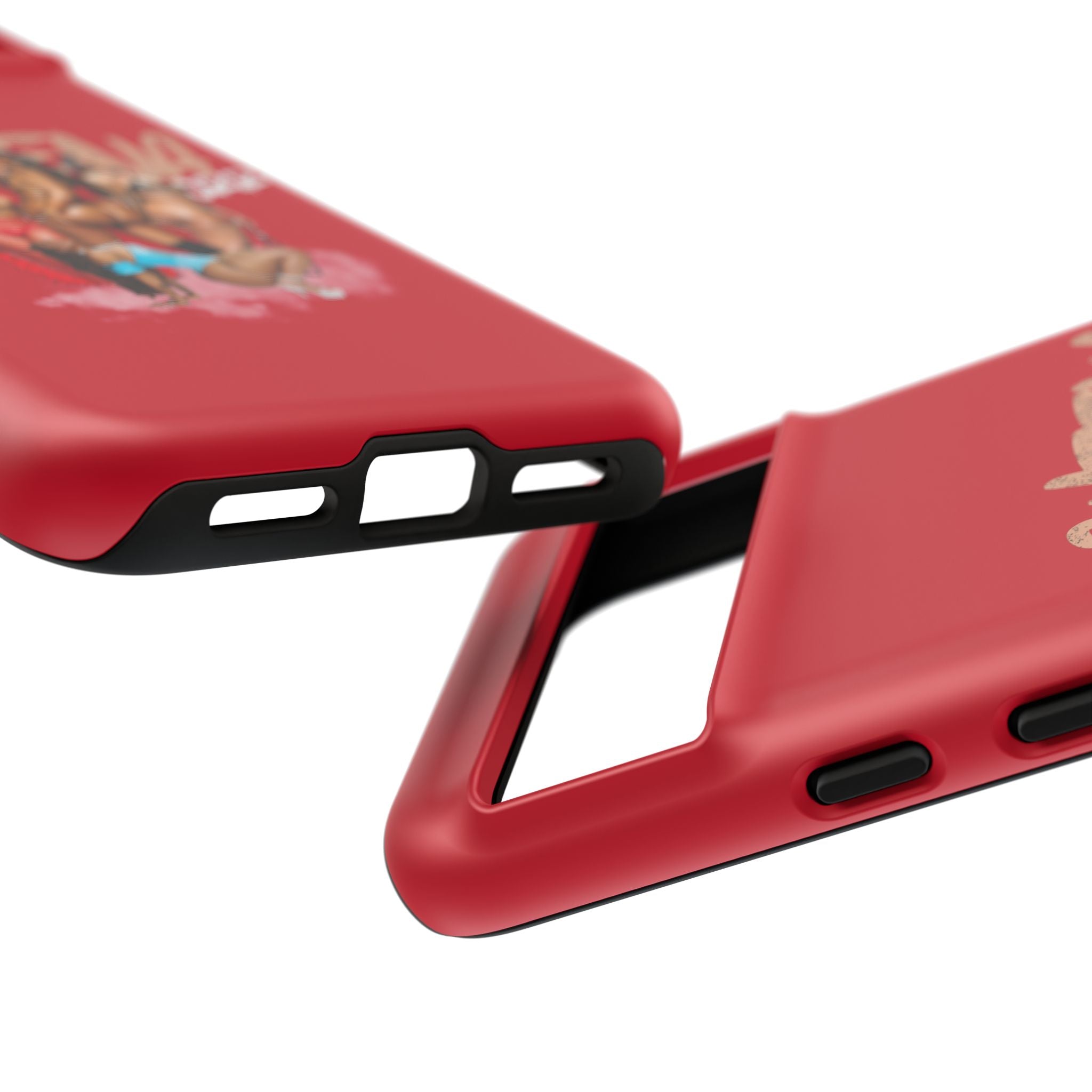 Phone Case - '2MEEZNA' Pin-Up Trio Graphic Slim Protective Cover