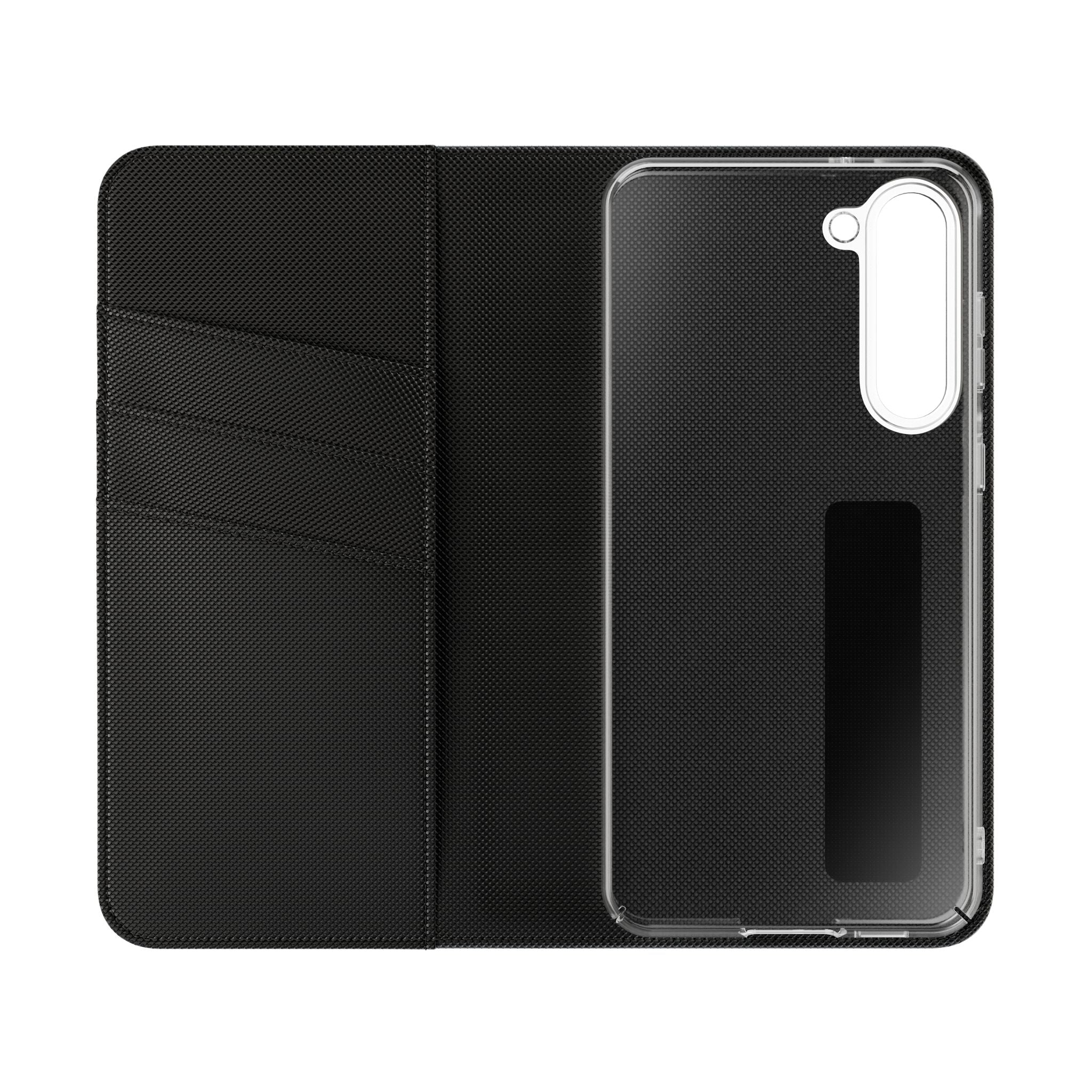 Black Personalized Flip Phone Case – "Super Wet" Graphic & Name (Tamena)