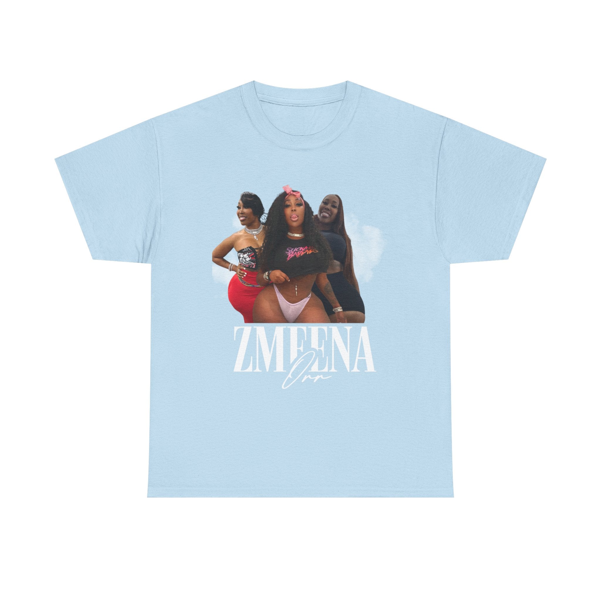 Zmeena Club Tee — Sexy Pinup Collage Graphic T-Shirt