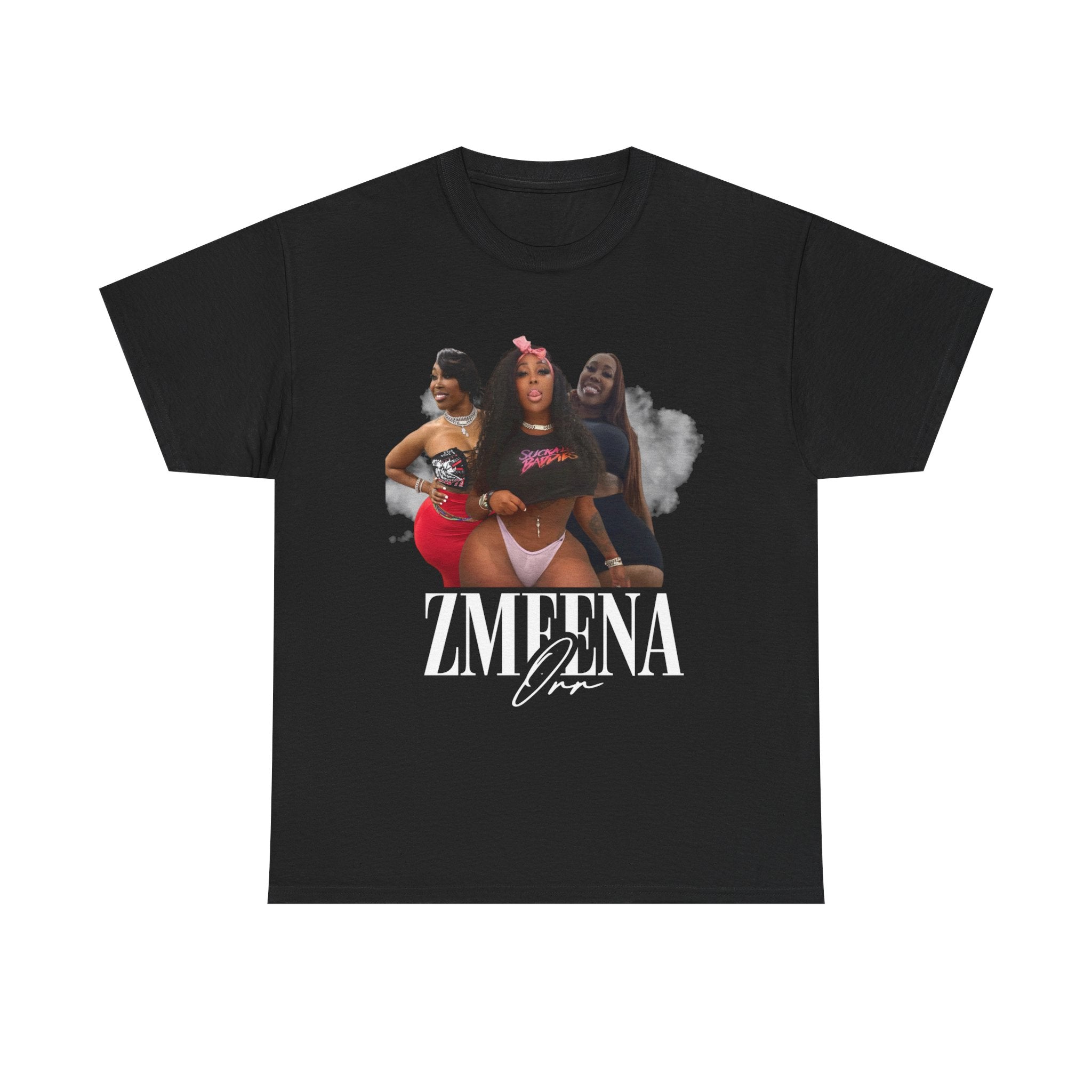 Zmeena Club Tee — Sexy Pinup Collage Graphic T-Shirt