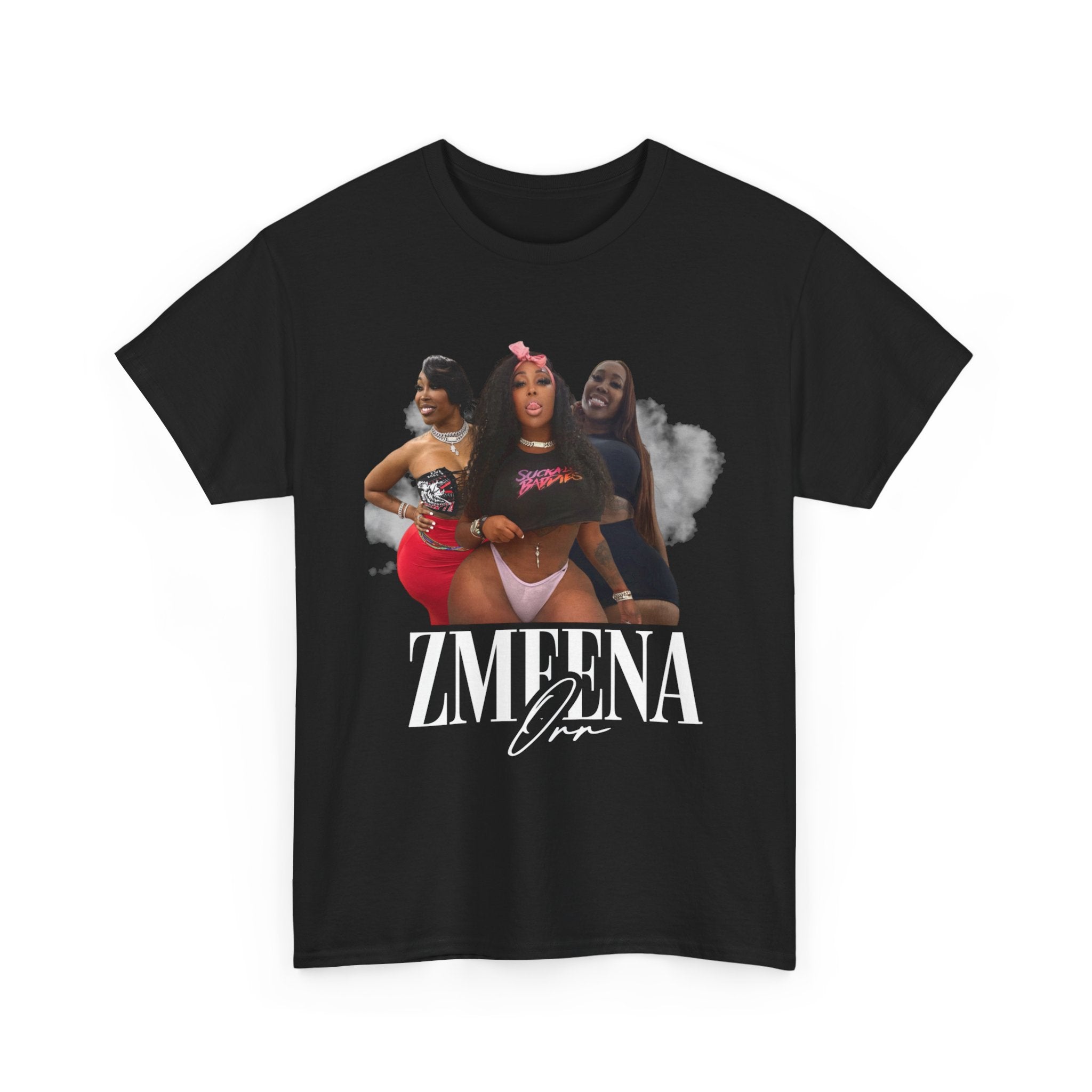 Zmeena Club Tee — Sexy Pinup Collage Graphic T-Shirt