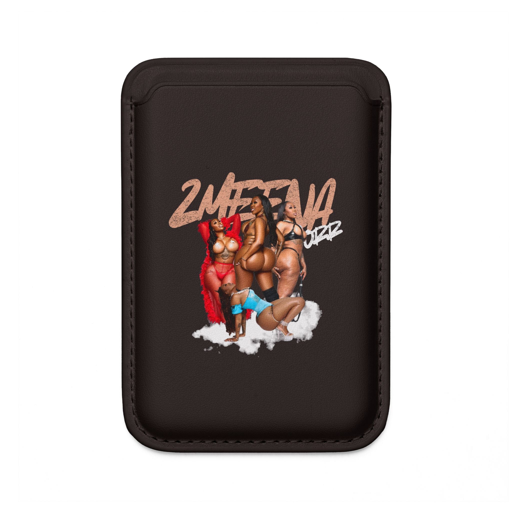 MagSafe Vegan Wallet — '2Nite' Pin-Up Girls Card Holder