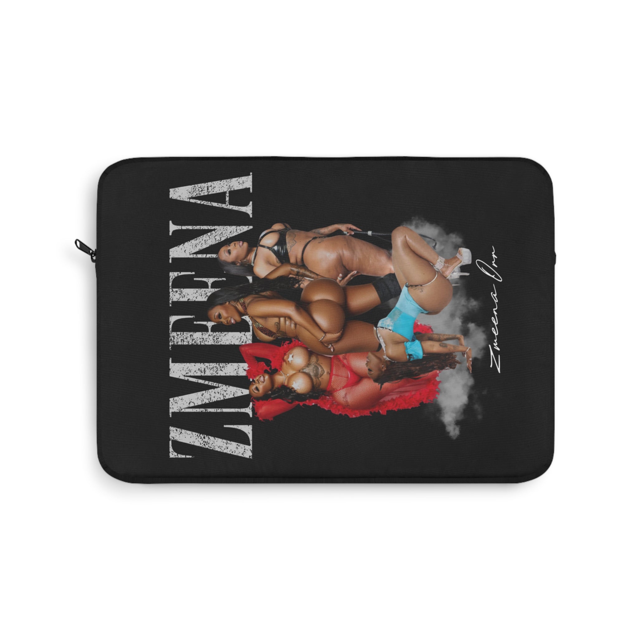 Zmmtrna Curvy Pinup Laptop Sleeve – Sexy Retro Boudoir Design