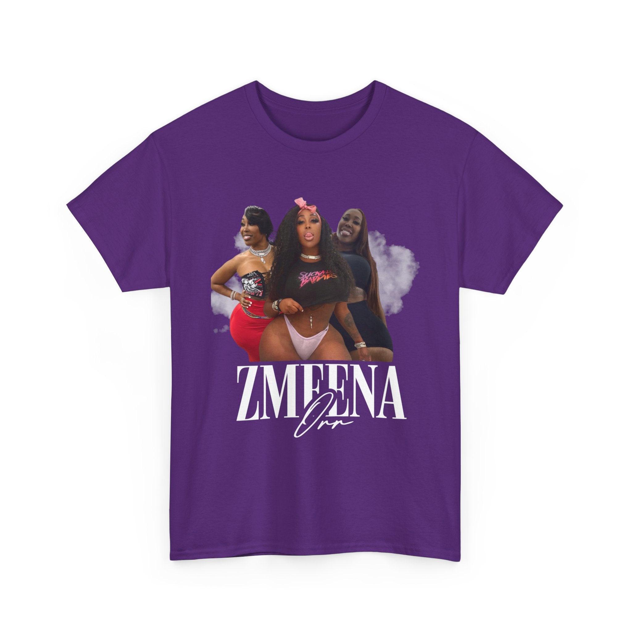 Zmeena Club Tee — Sexy Pinup Collage Graphic T-Shirt