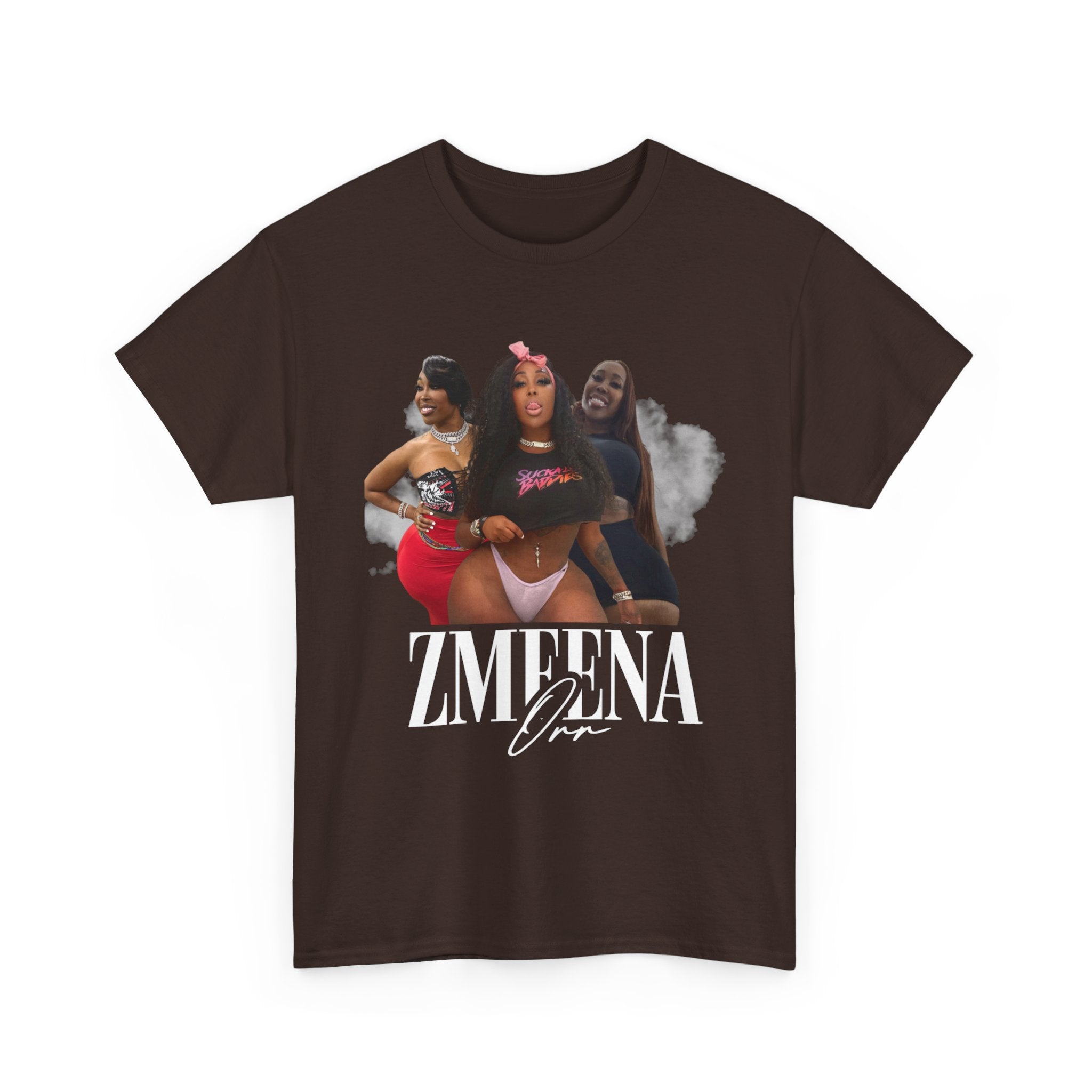 Zmeena Club Tee — Sexy Pinup Collage Graphic T-Shirt