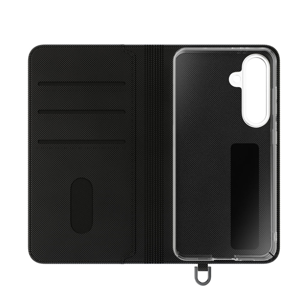 Black Personalized Flip Phone Case – "Super Wet" Graphic & Name (Tamena)