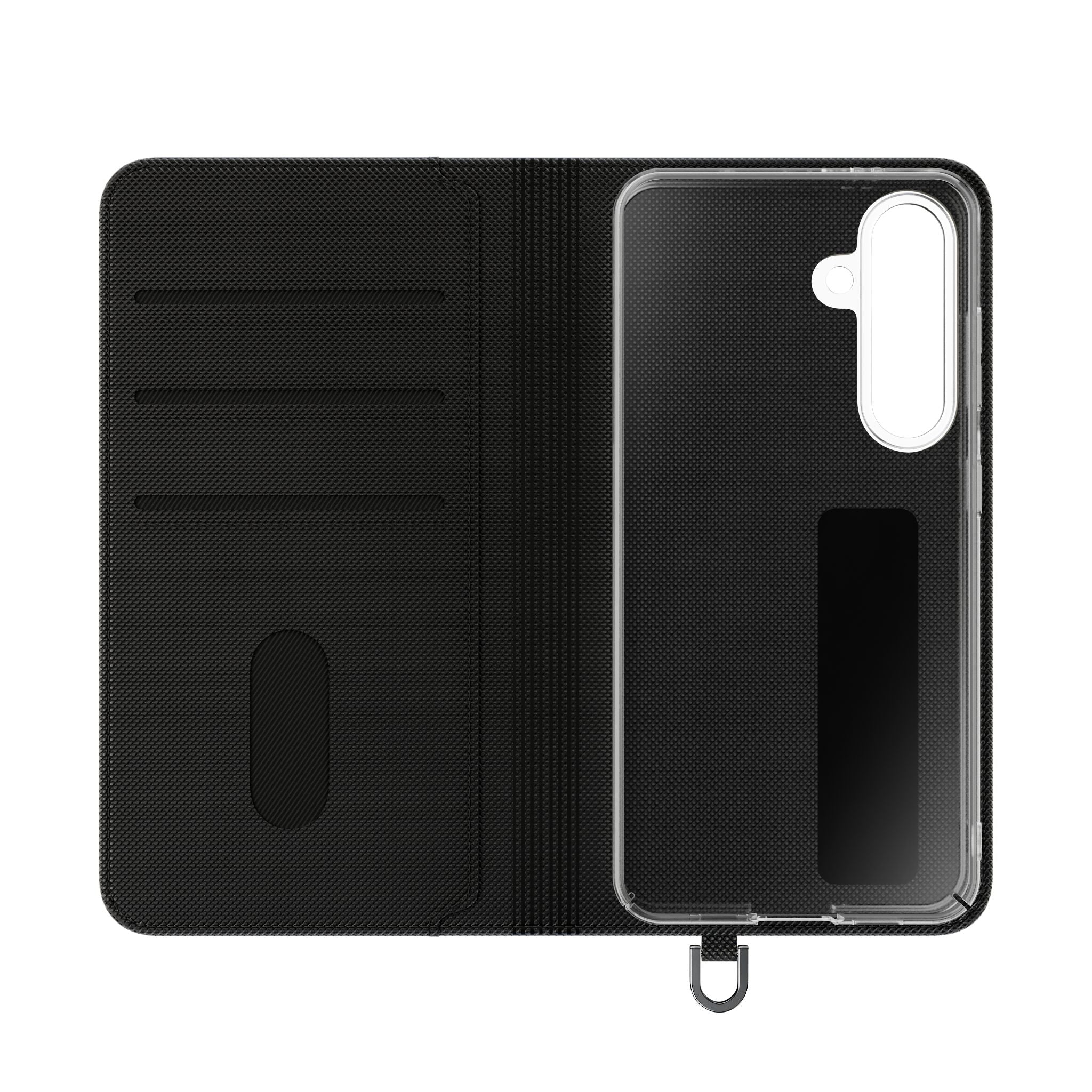 Black Personalized Flip Phone Case – "Super Wet" Graphic & Name (Tamena)