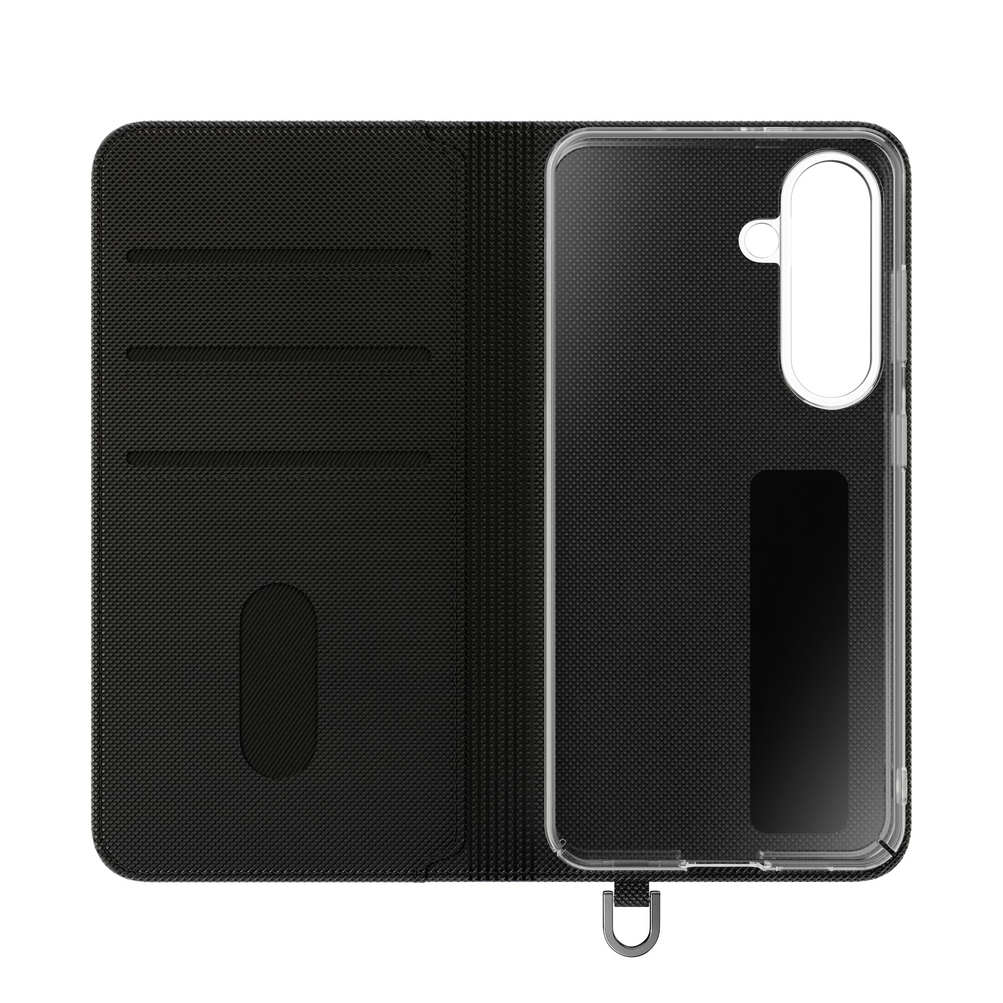 Black Personalized Flip Phone Case – "Super Wet" Graphic & Name (Tamena)