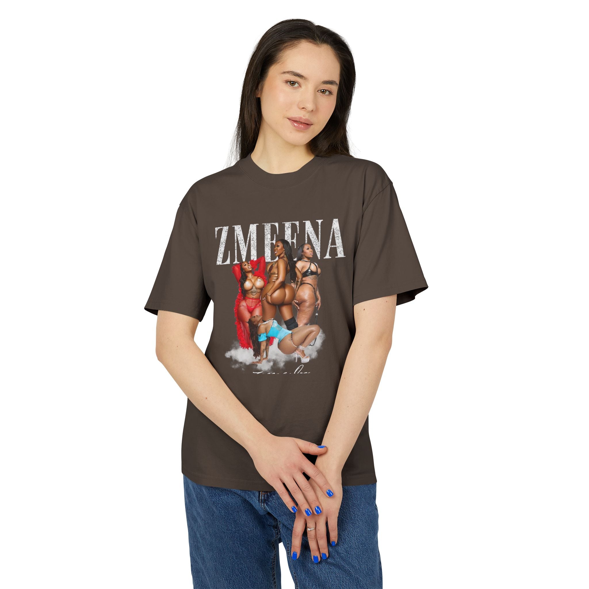 Graphic Tee — ZMEENA Pinup Art T-Shirt