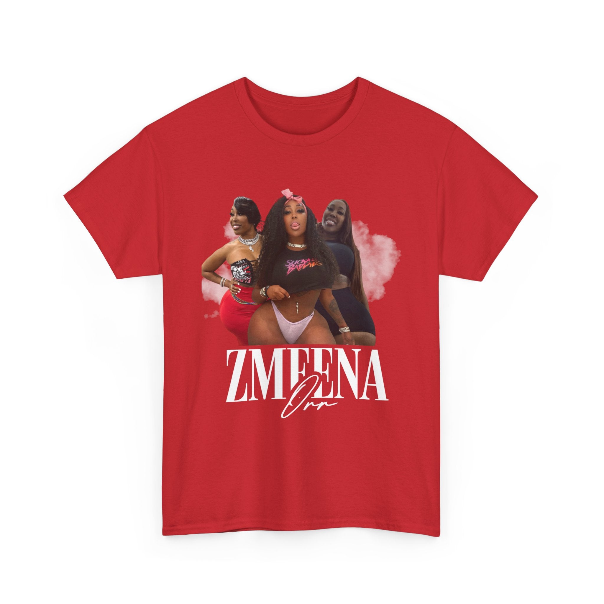 Zmeena Club Tee — Sexy Pinup Collage Graphic T-Shirt