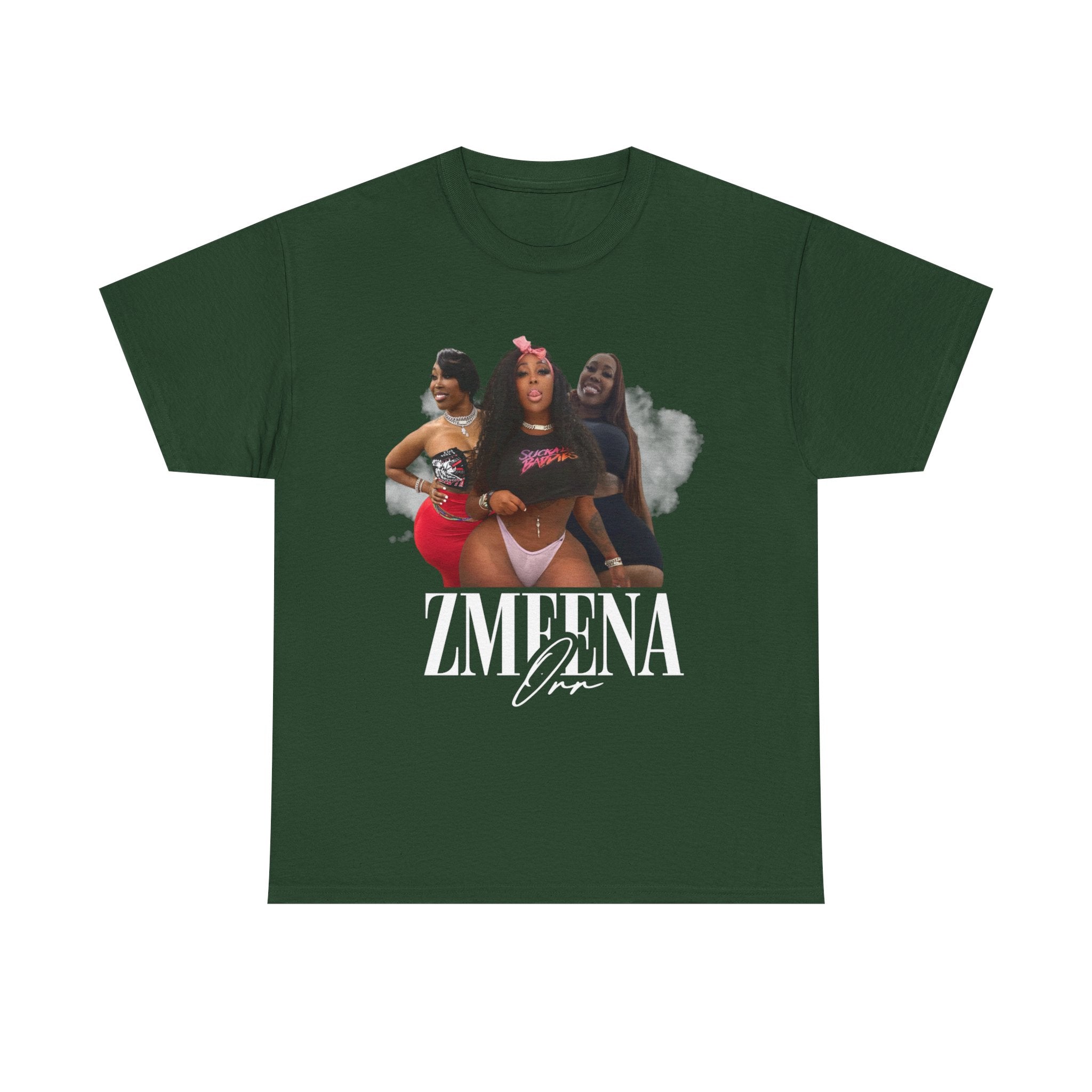 Zmeena Club Tee — Sexy Pinup Collage Graphic T-Shirt