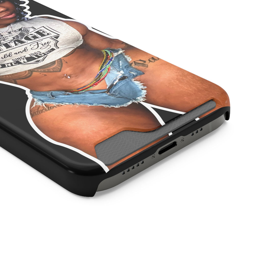 ZMEENAORR Phone Case With Card Holder