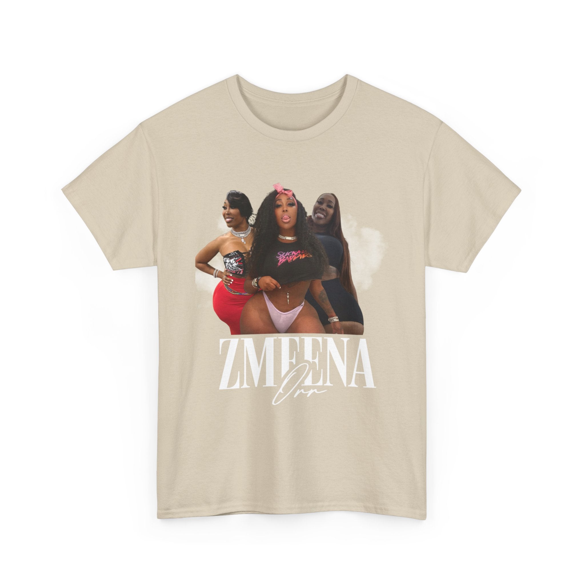 Zmeena Club Tee — Sexy Pinup Collage Graphic T-Shirt