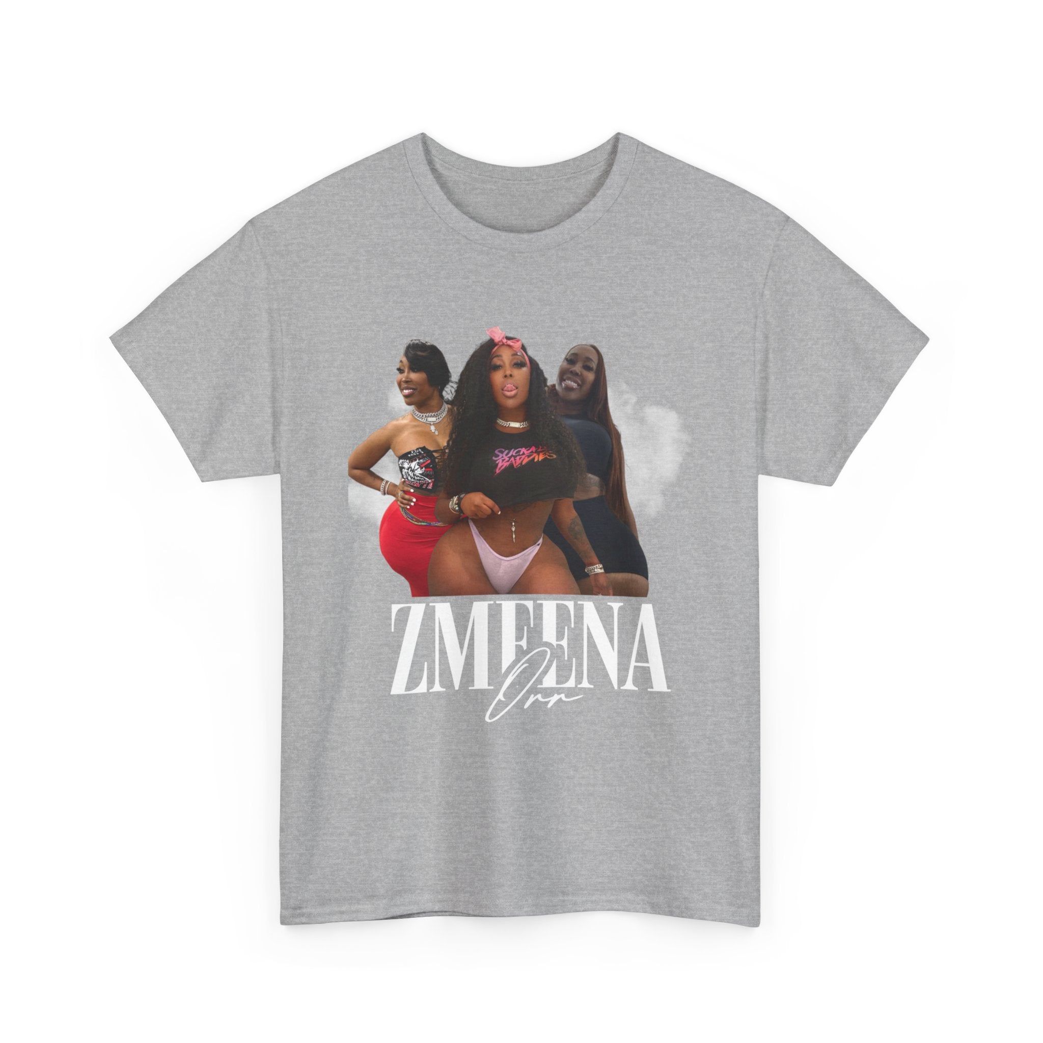 Zmeena Club Tee — Sexy Pinup Collage Graphic T-Shirt