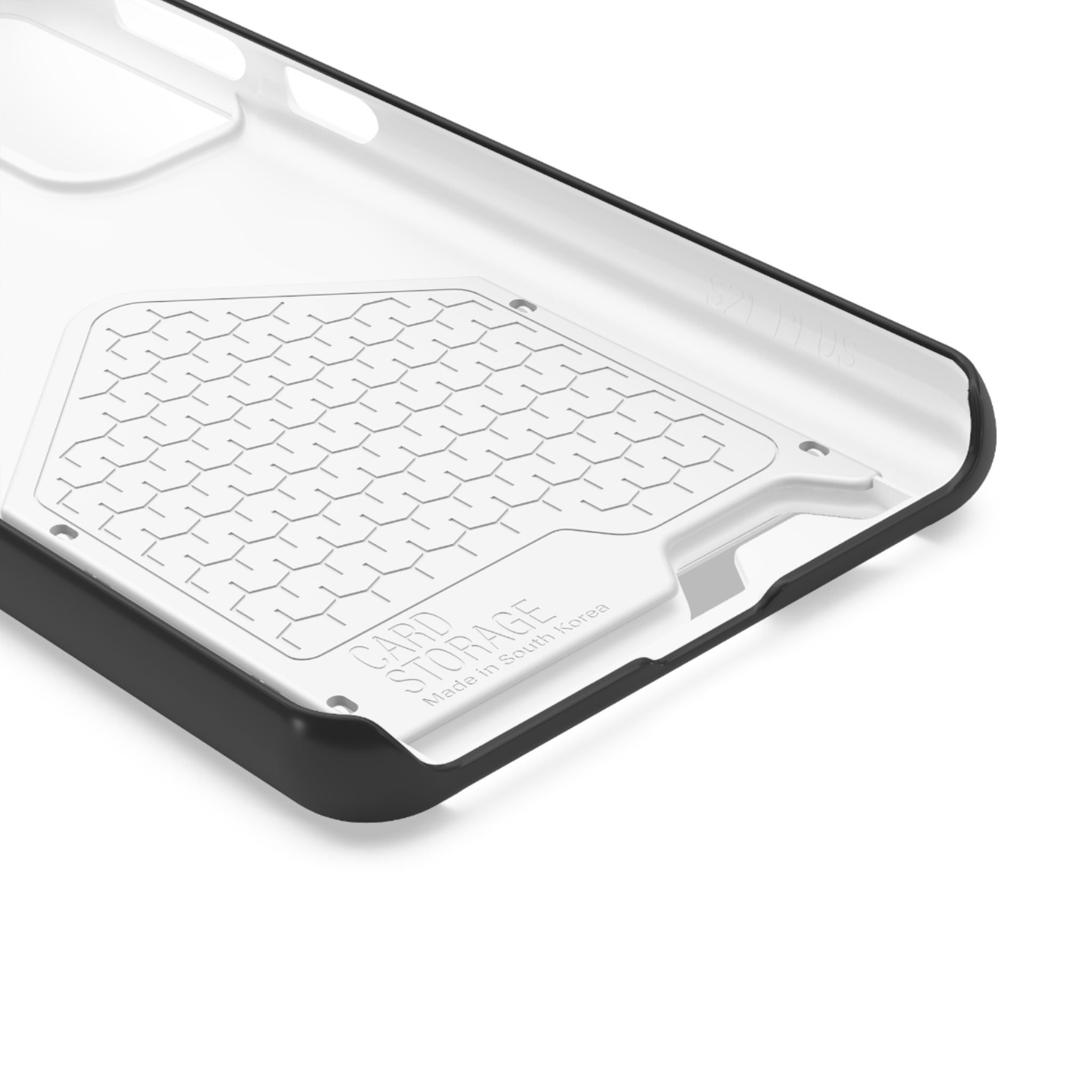 Phone Case with Card Holder — 'Super Wet' Pinup Crew Graphic