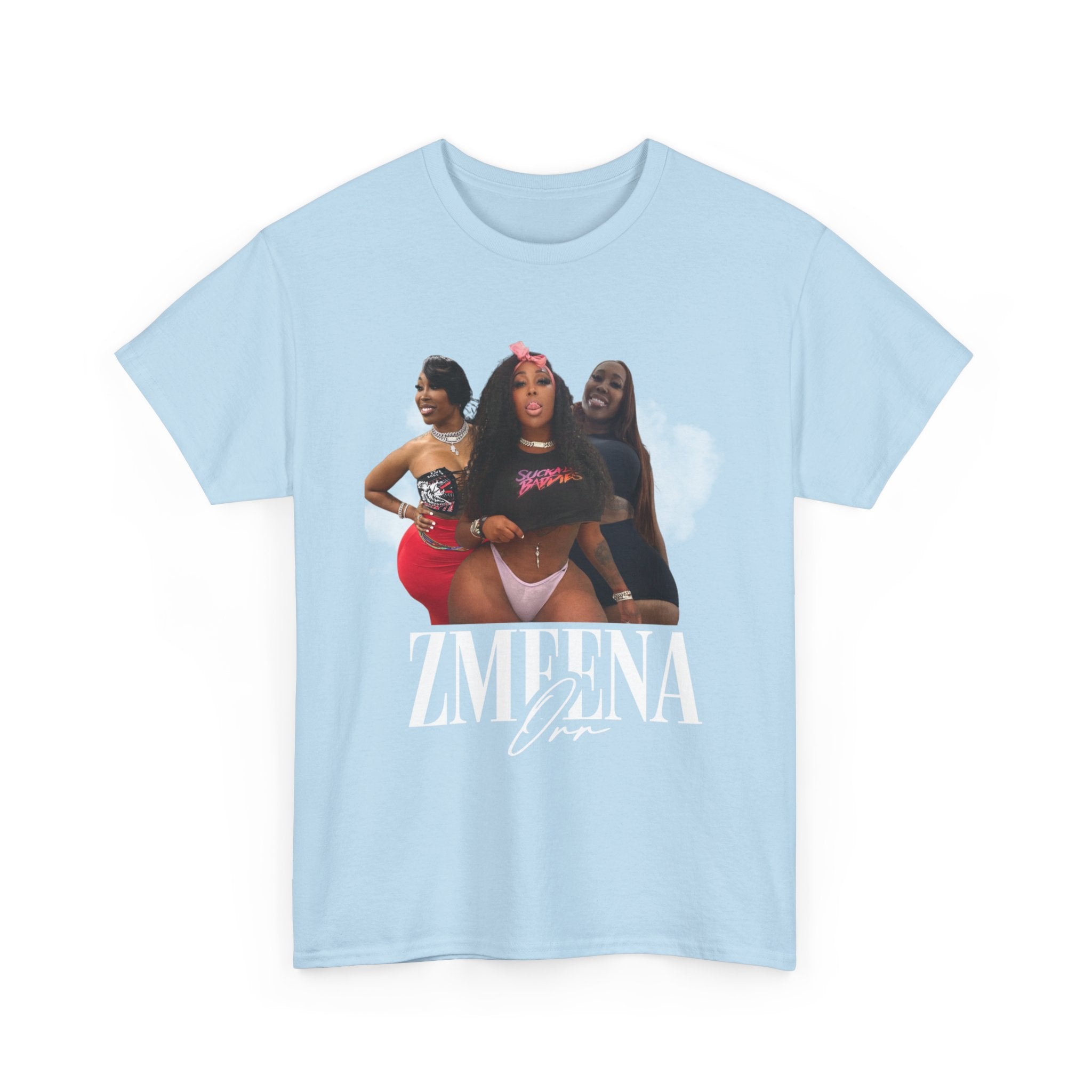 Zmeena Club Tee — Sexy Pinup Collage Graphic T-Shirt