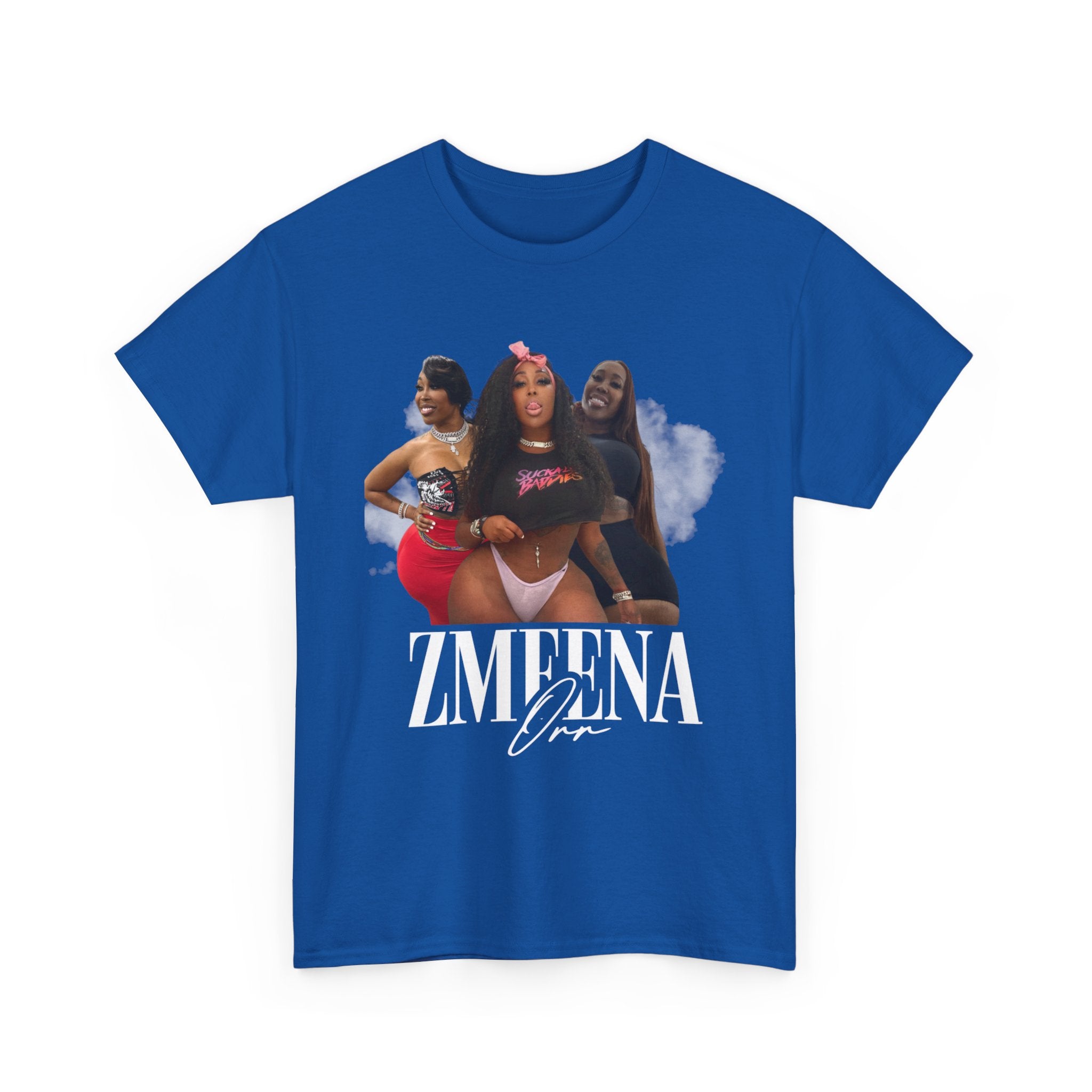 Zmeena Club Tee — Sexy Pinup Collage Graphic T-Shirt