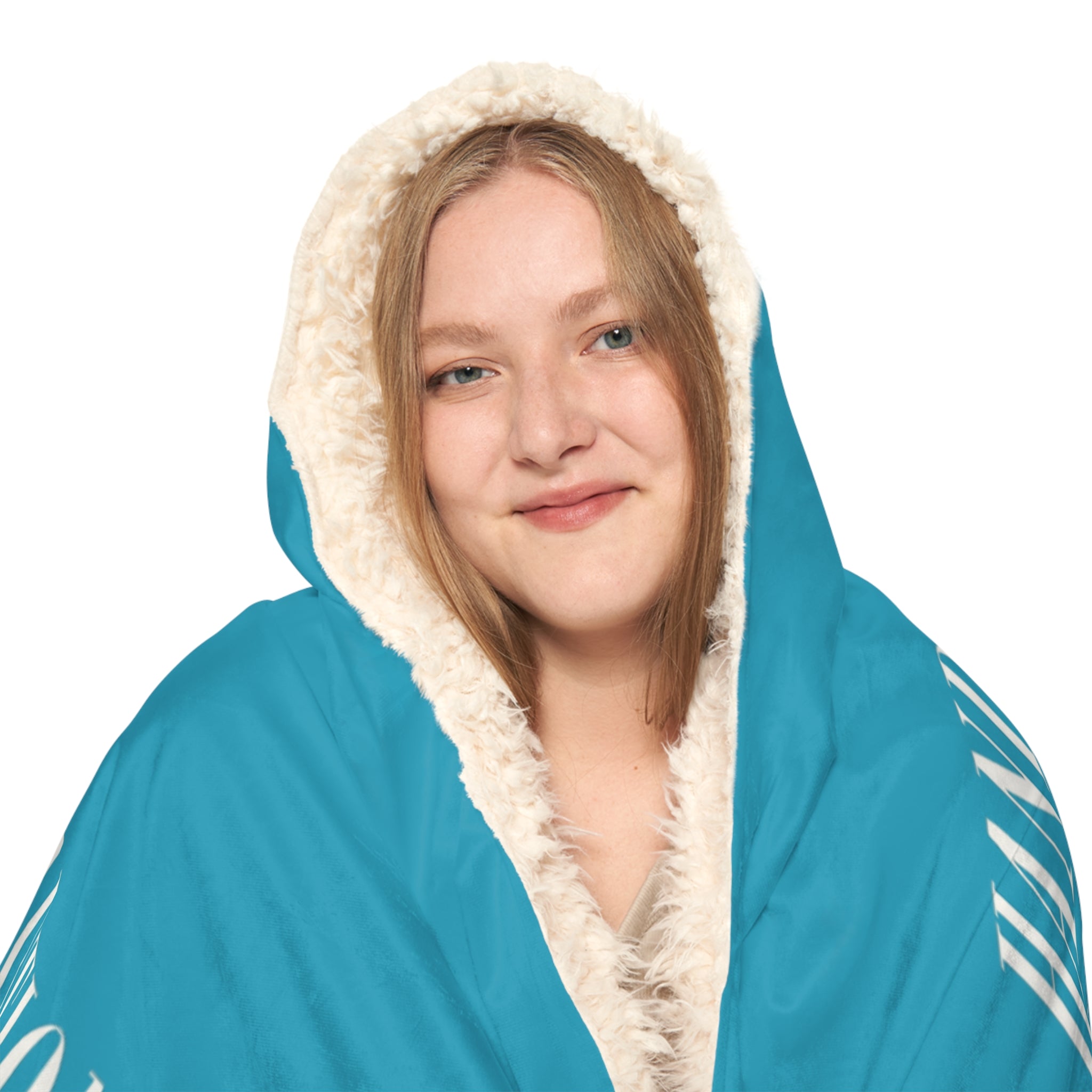 Handle With Caution "Real Hot" Hooded Snuggle Blanket