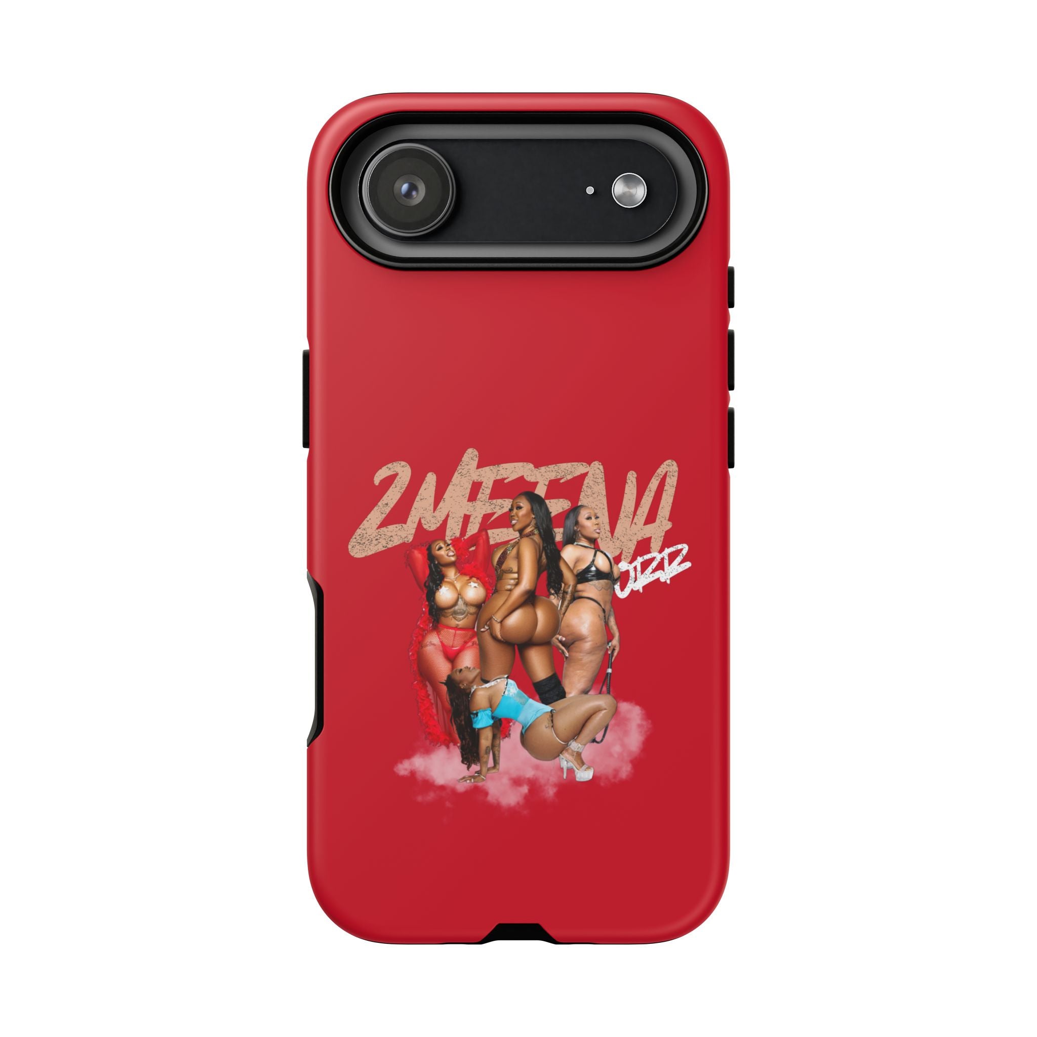 Phone Case - '2MEEZNA' Pin-Up Trio Graphic Slim Protective Cover