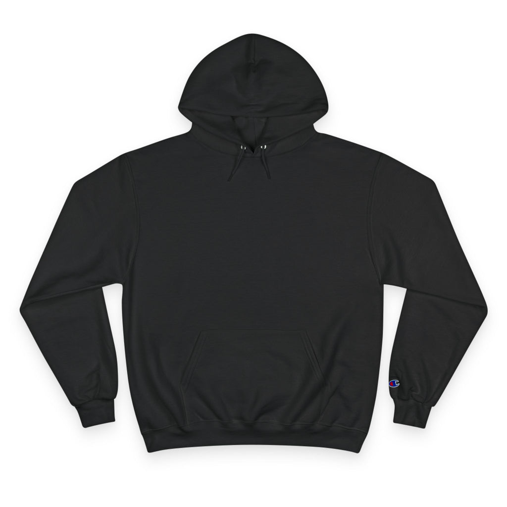 Champion Hoodie with '2WEEVA' Pinup Graphic - Streetwear Women's Back Print