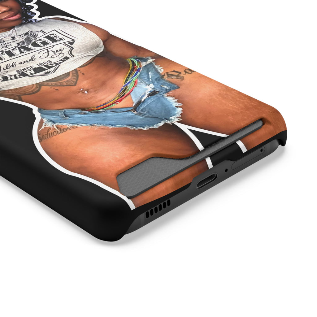 ZMEENAORR Phone Case With Card Holder