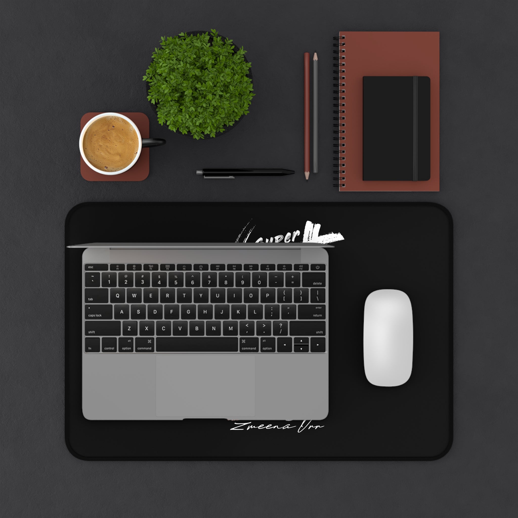 Desk Mat — "Vogue Vixen" Pin-Up Girl Gaming/Office Desk Mat