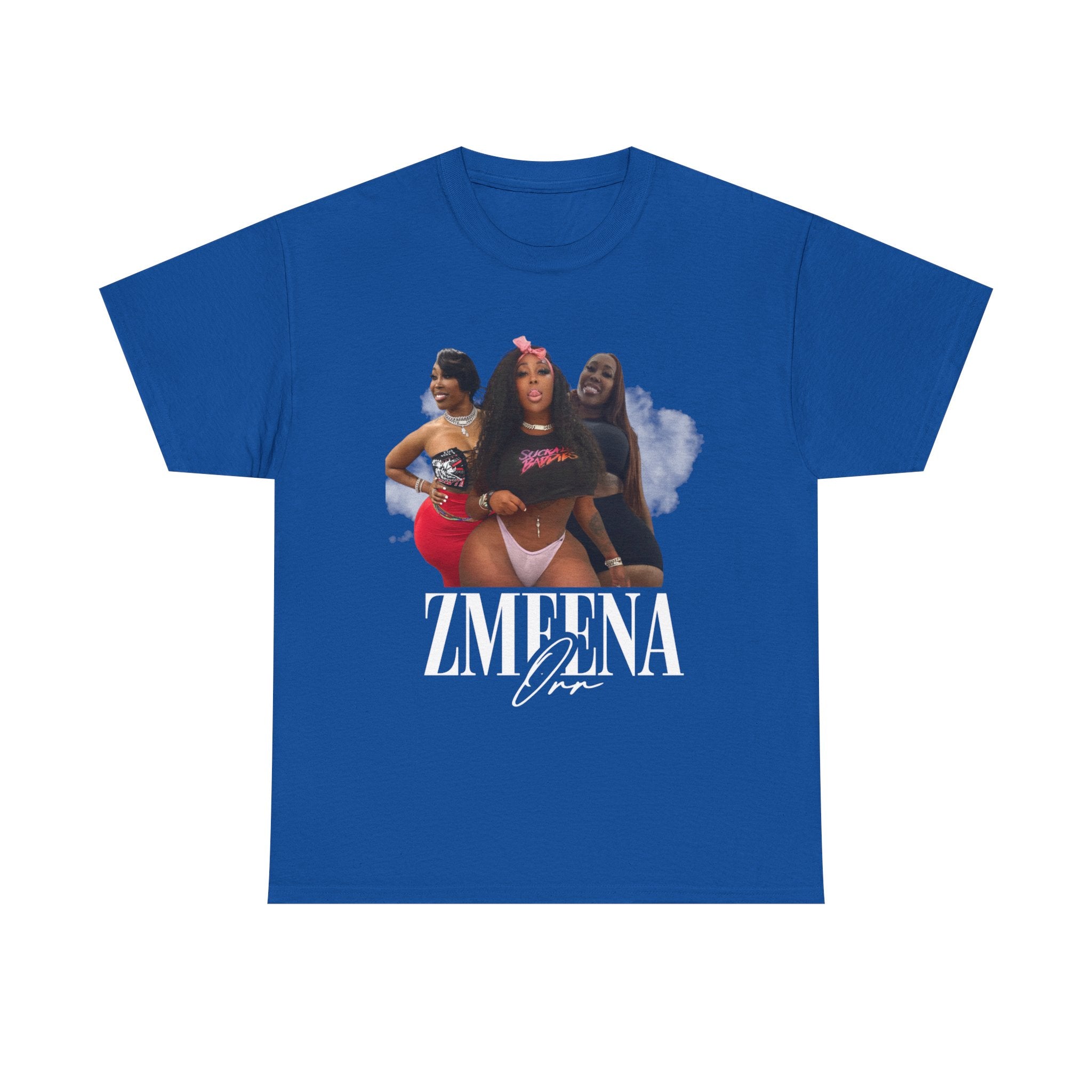 Zmeena Club Tee — Sexy Pinup Collage Graphic T-Shirt