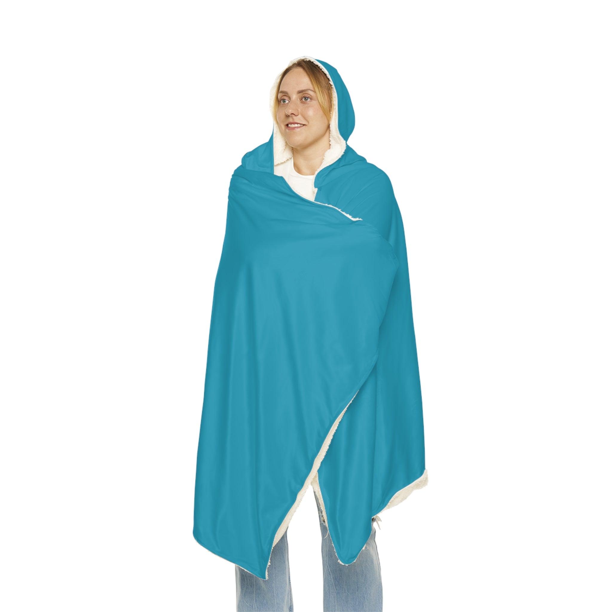 Handle With Caution "Real Hot" Hooded Snuggle Blanket