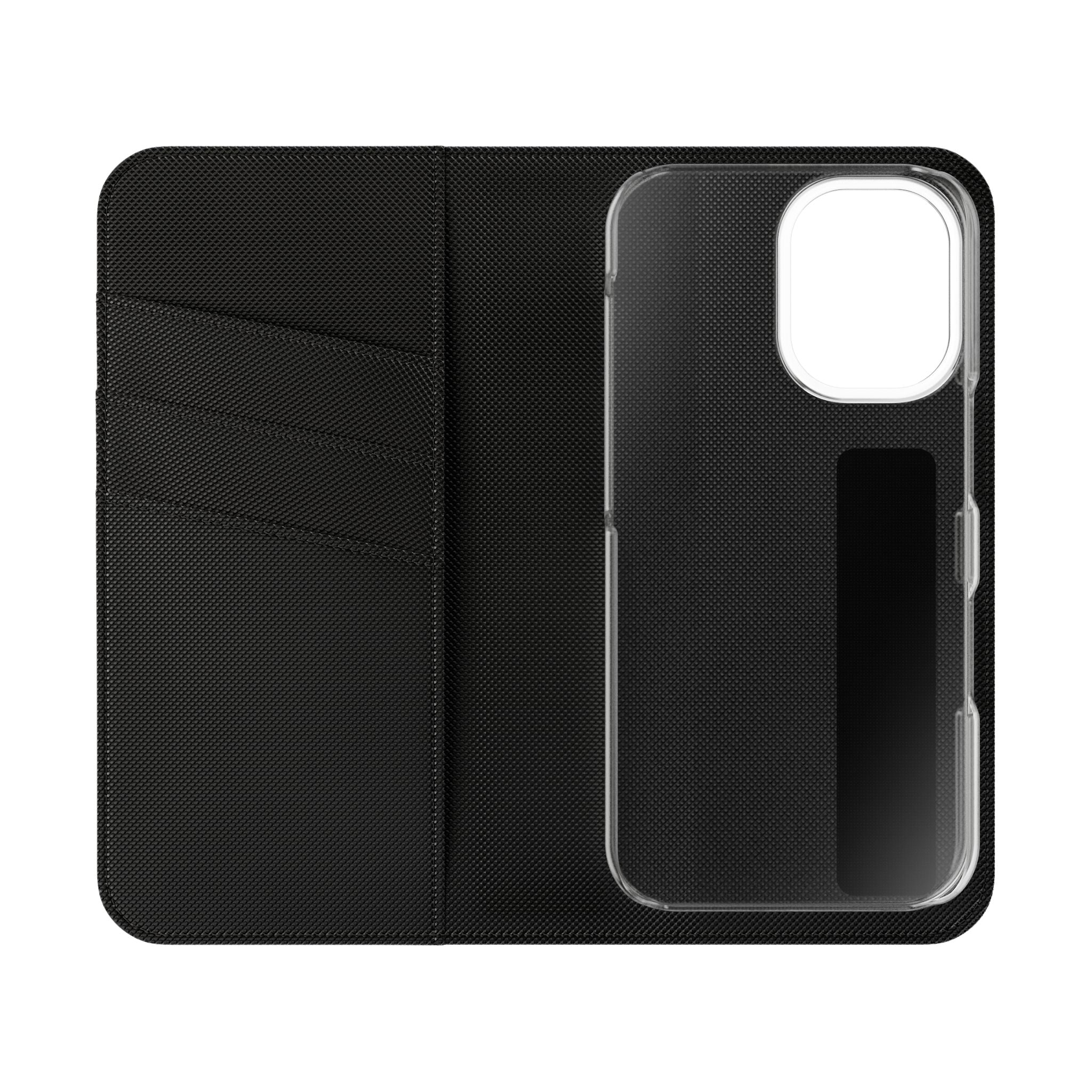 Black Personalized Flip Phone Case – "Super Wet" Graphic & Name (Tamena)